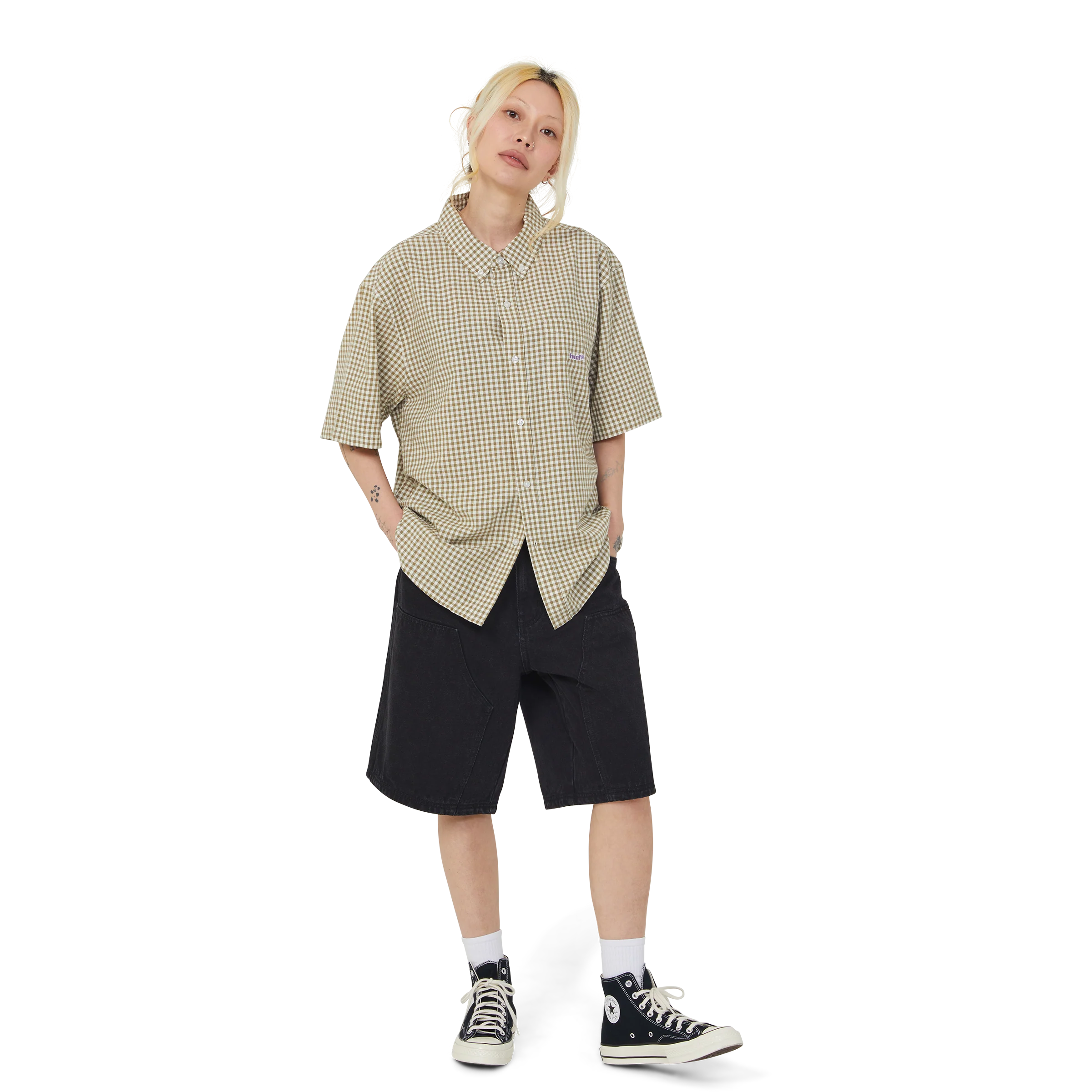 89 Micro Gingham Oxford Shirt - Image 16
