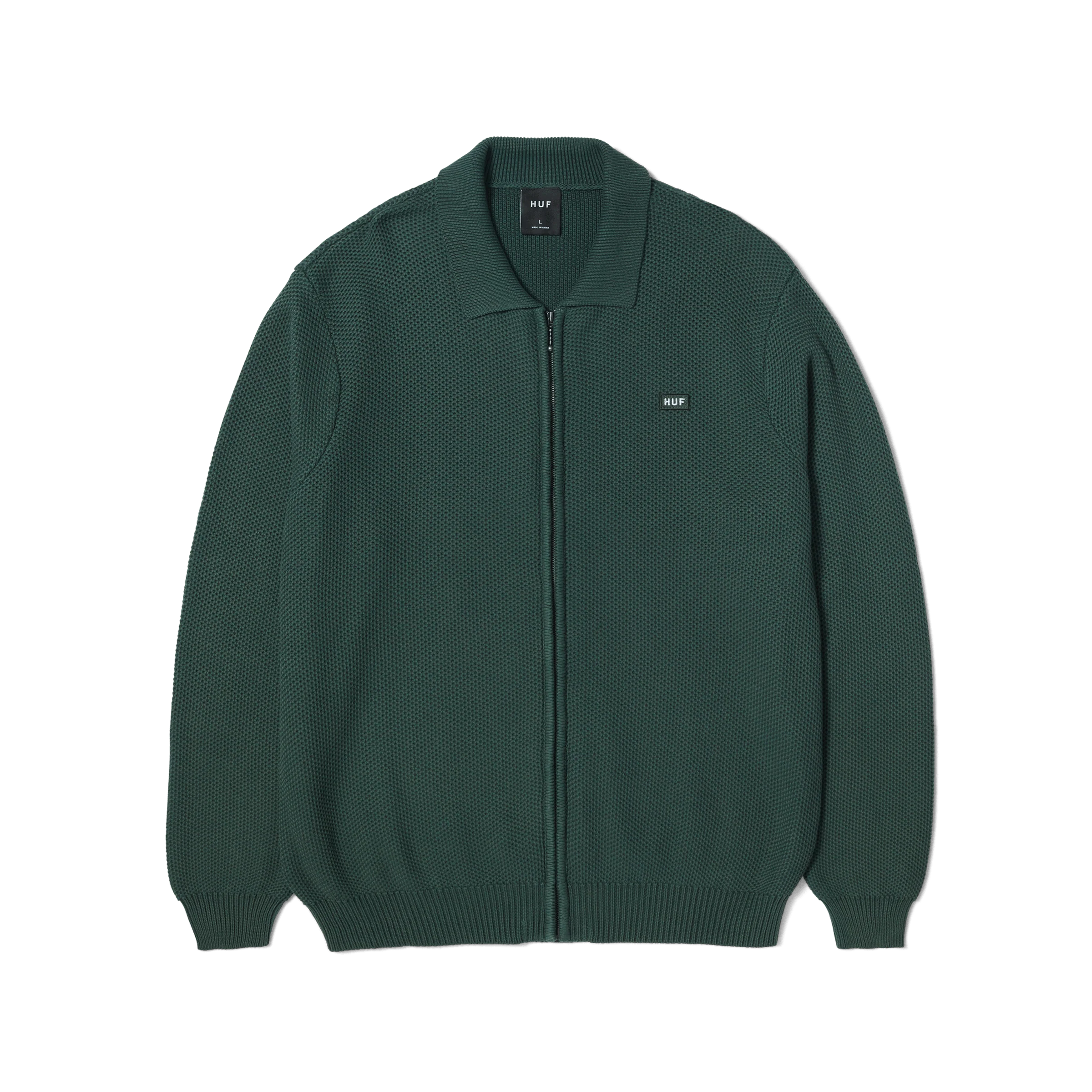 Anton Zip Overdyed Sweater