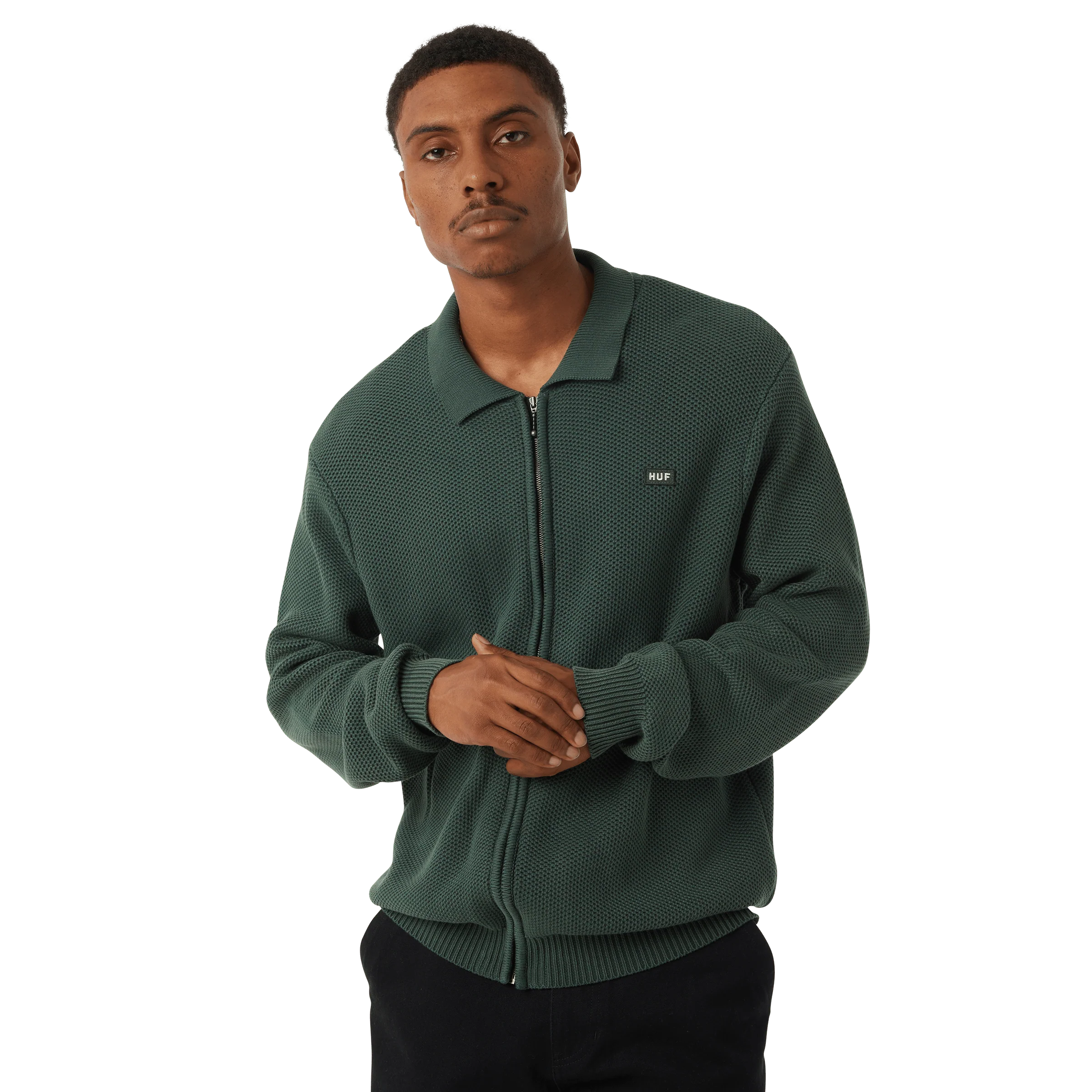 Anton Zip Overdyed Sweater - Image 4