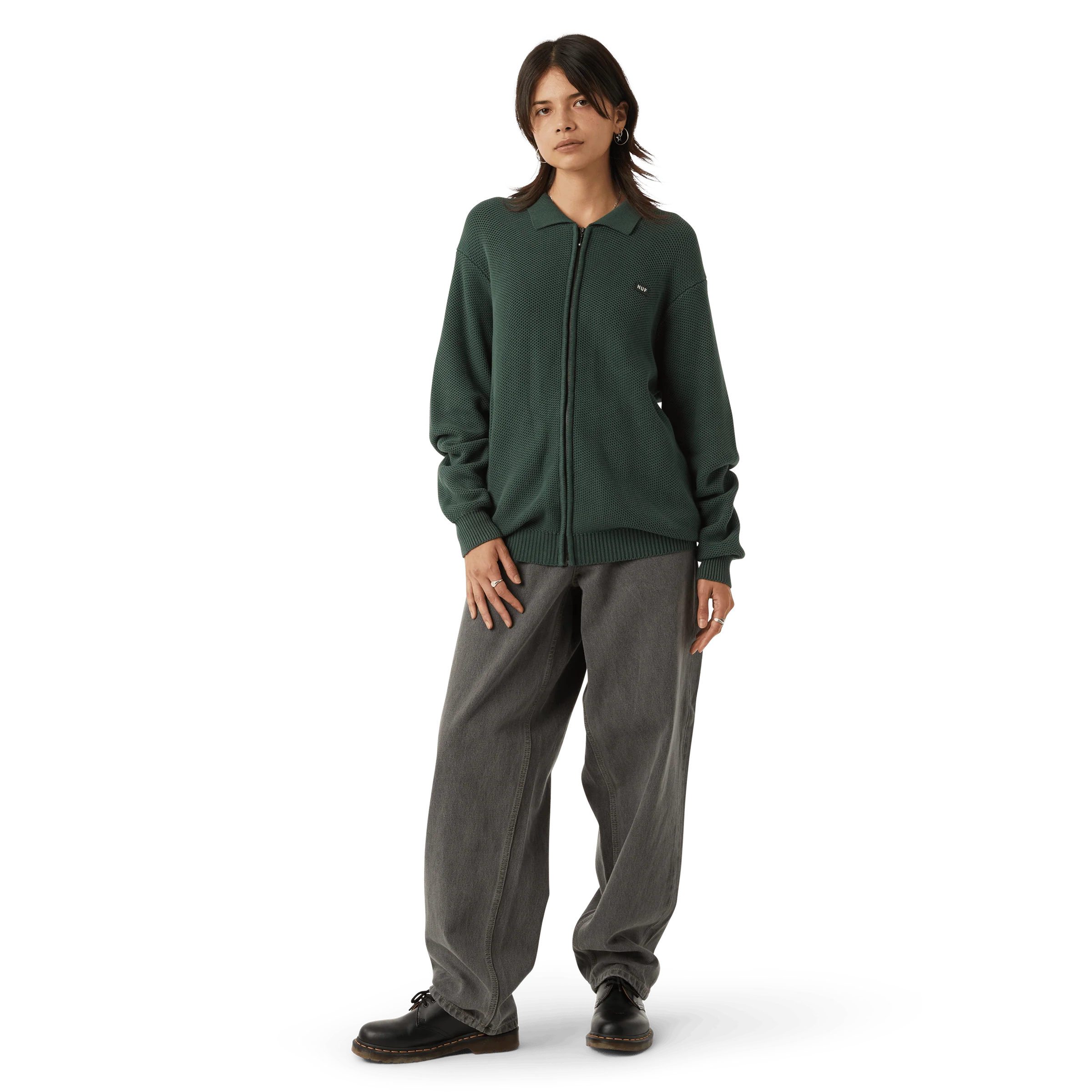 Anton Zip Overdyed Sweater - Image 6