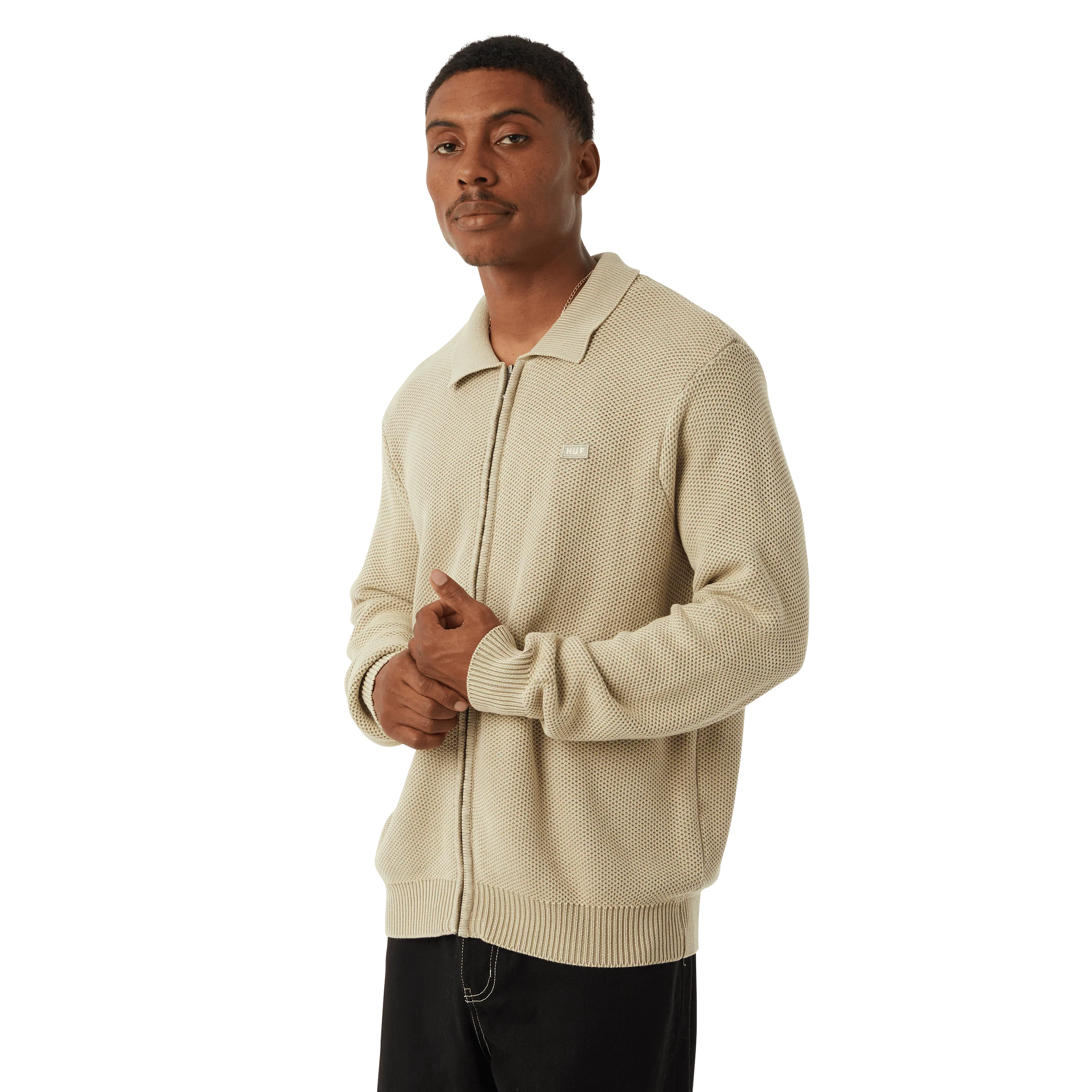 Anton Zip Overdyed Sweater - Image 9
