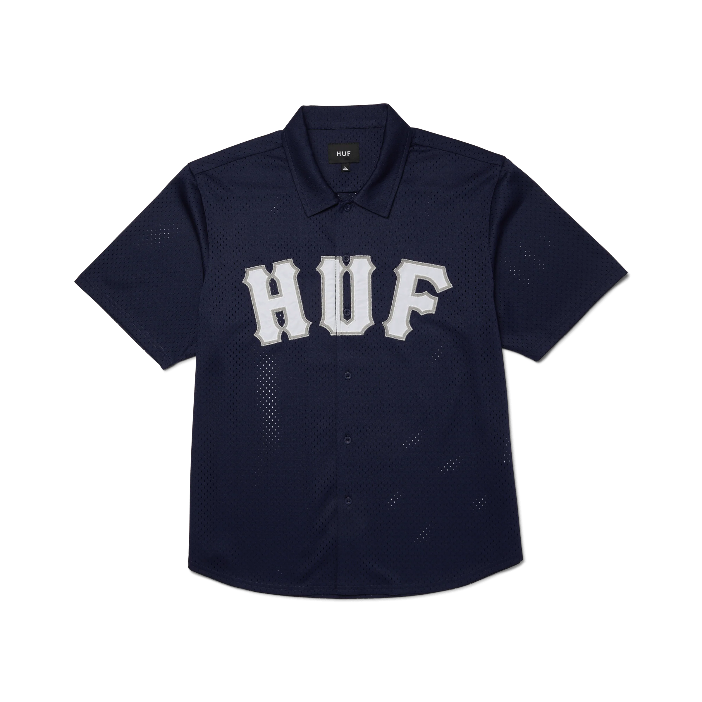 Arch Mesh Button Up