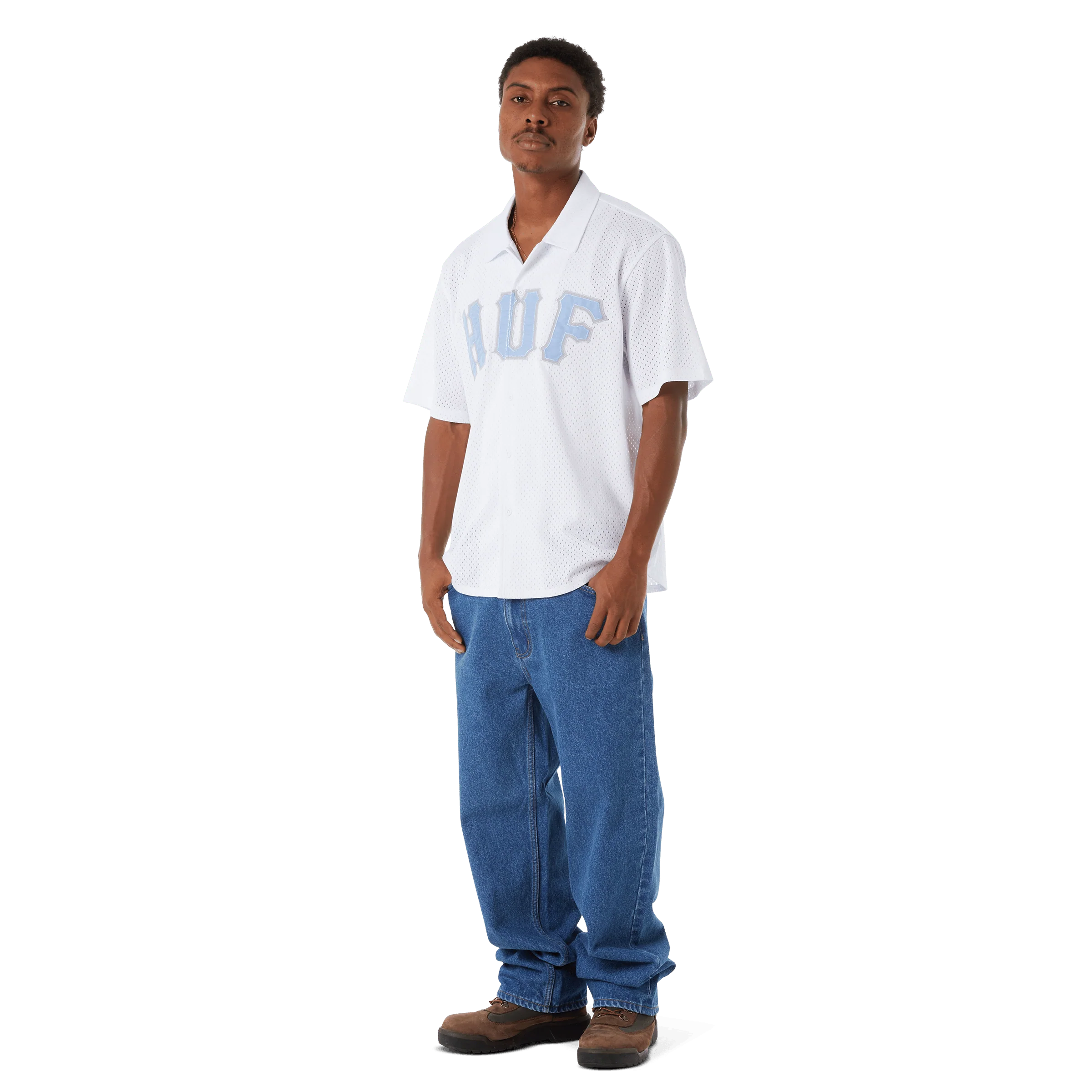 Arch Mesh Button Up - Image 13