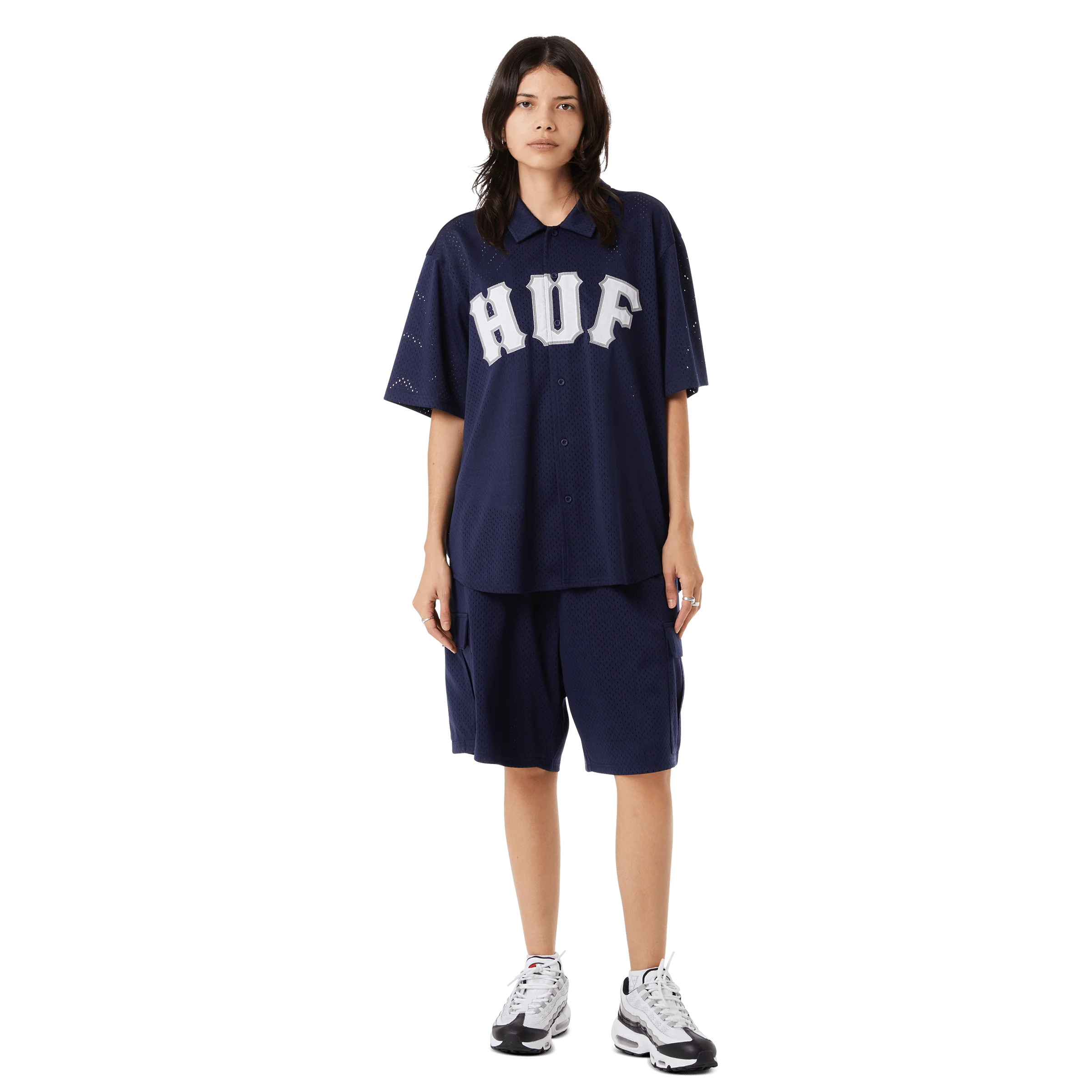 Arch Mesh Button Up - Image 7