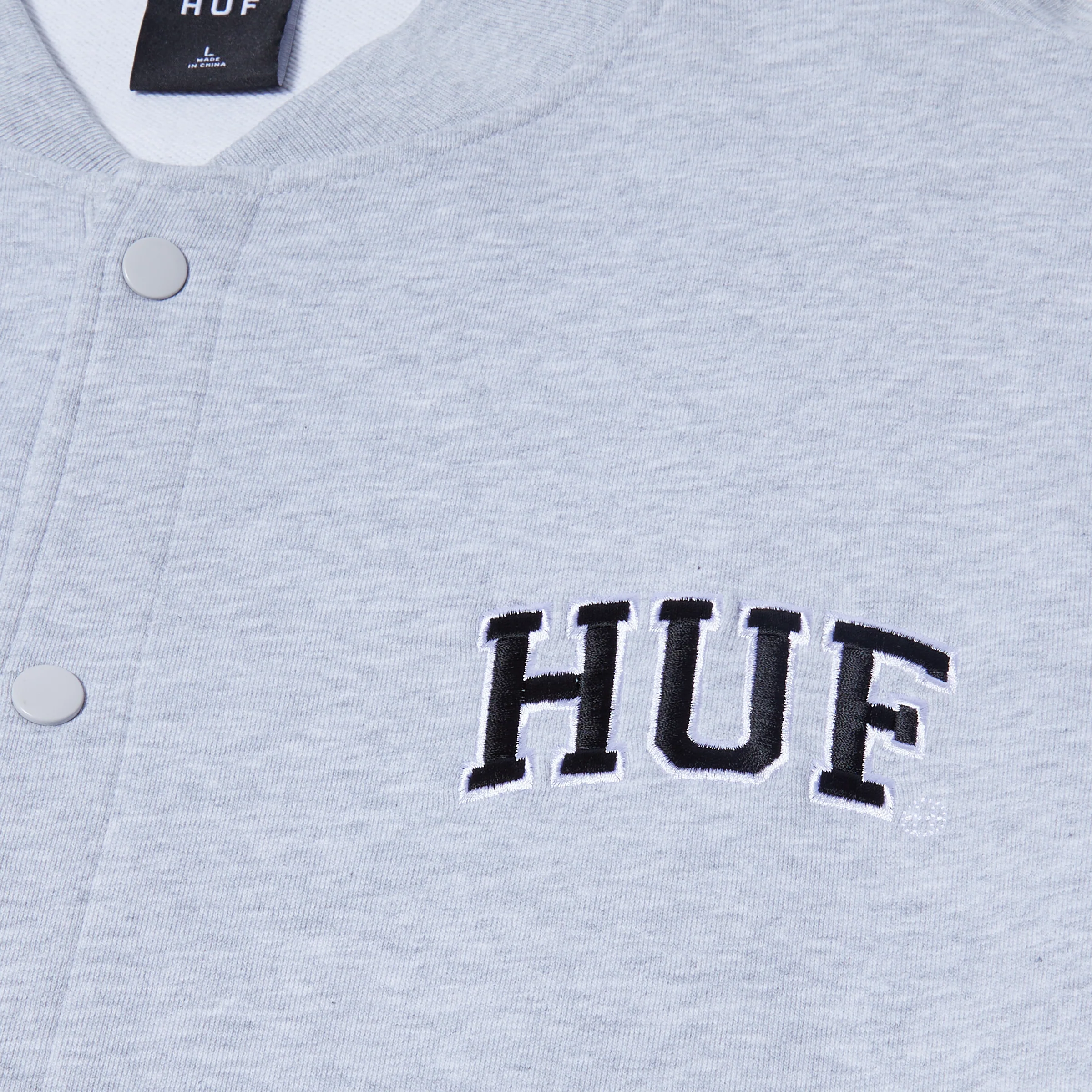 Athletic Embroidered Cardigan Sweater - Image 3