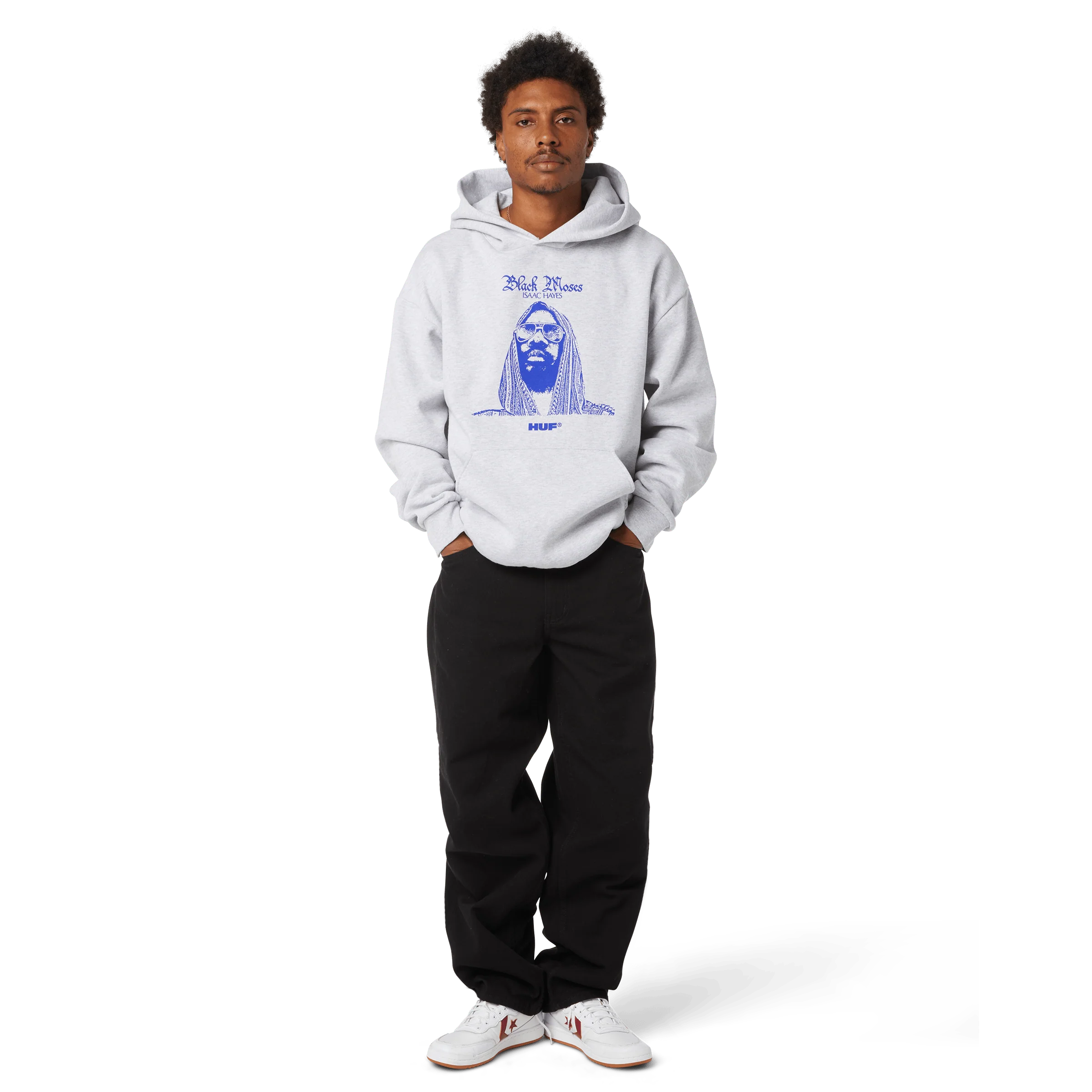 ISAAC HAYES - Black Moses Pullover Heavyweight Hoodie - Image 7