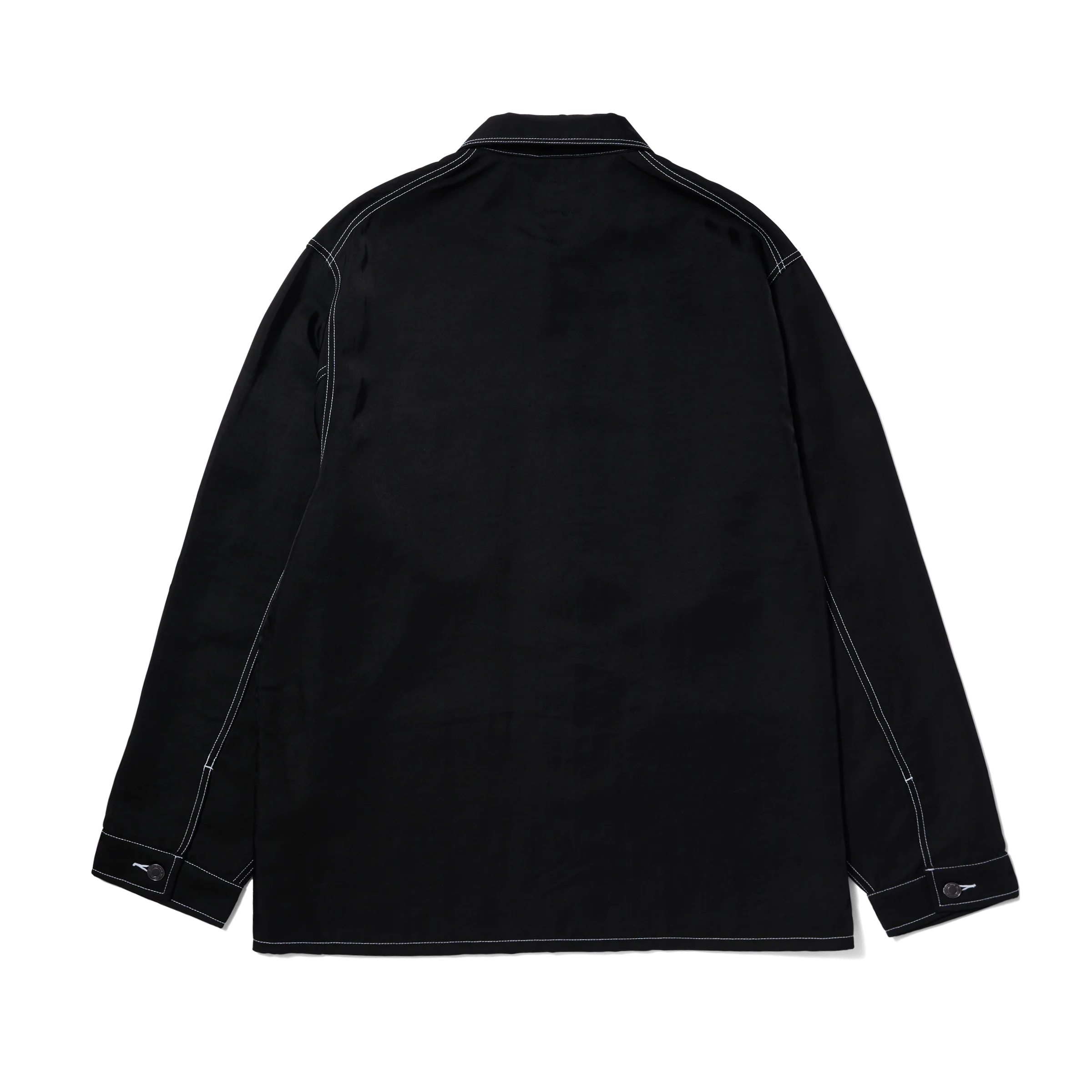 Contrast Nylon Chore Jacket - Image 2