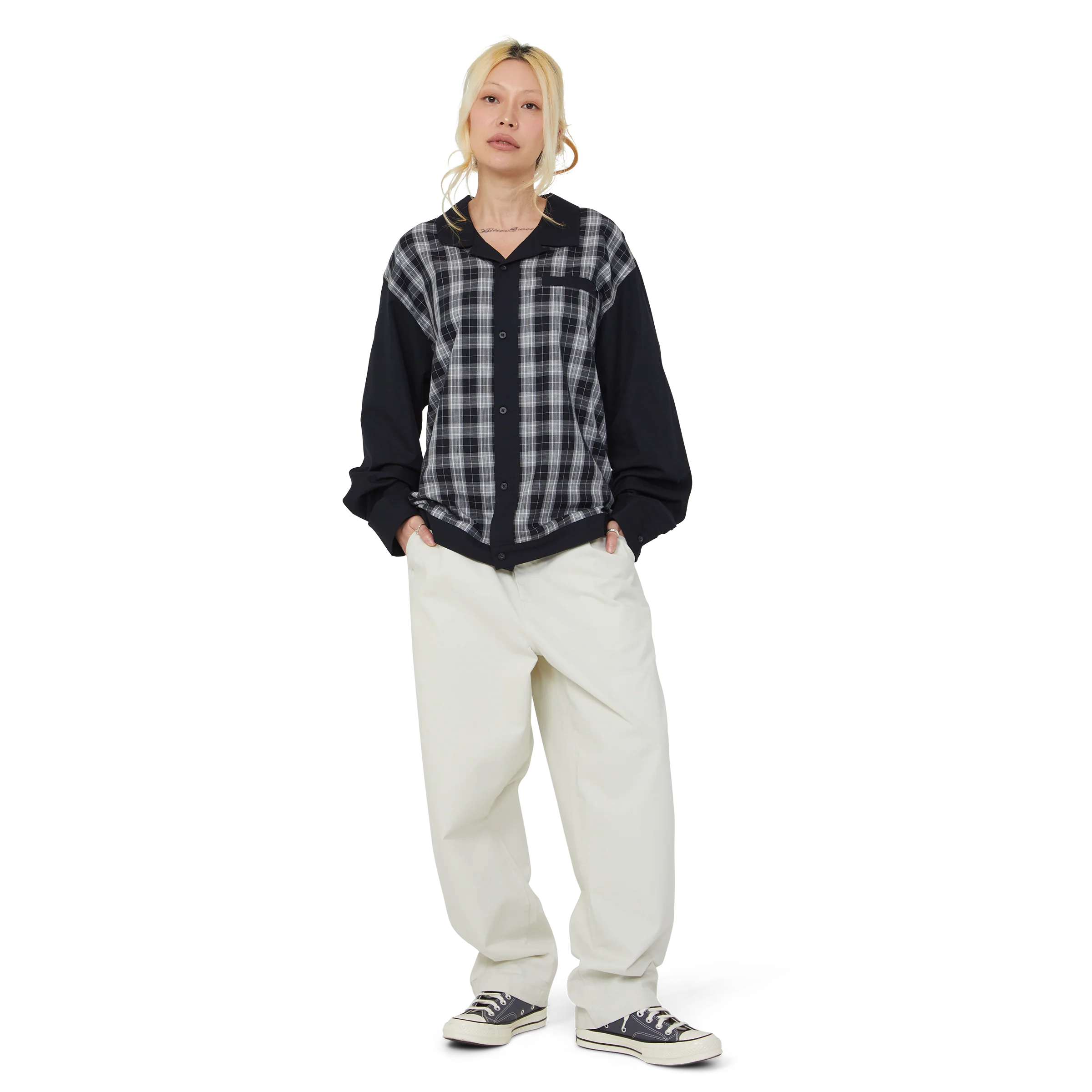Coolidge Plaid Long Sleeve T-Shirt Shirt - Image 8