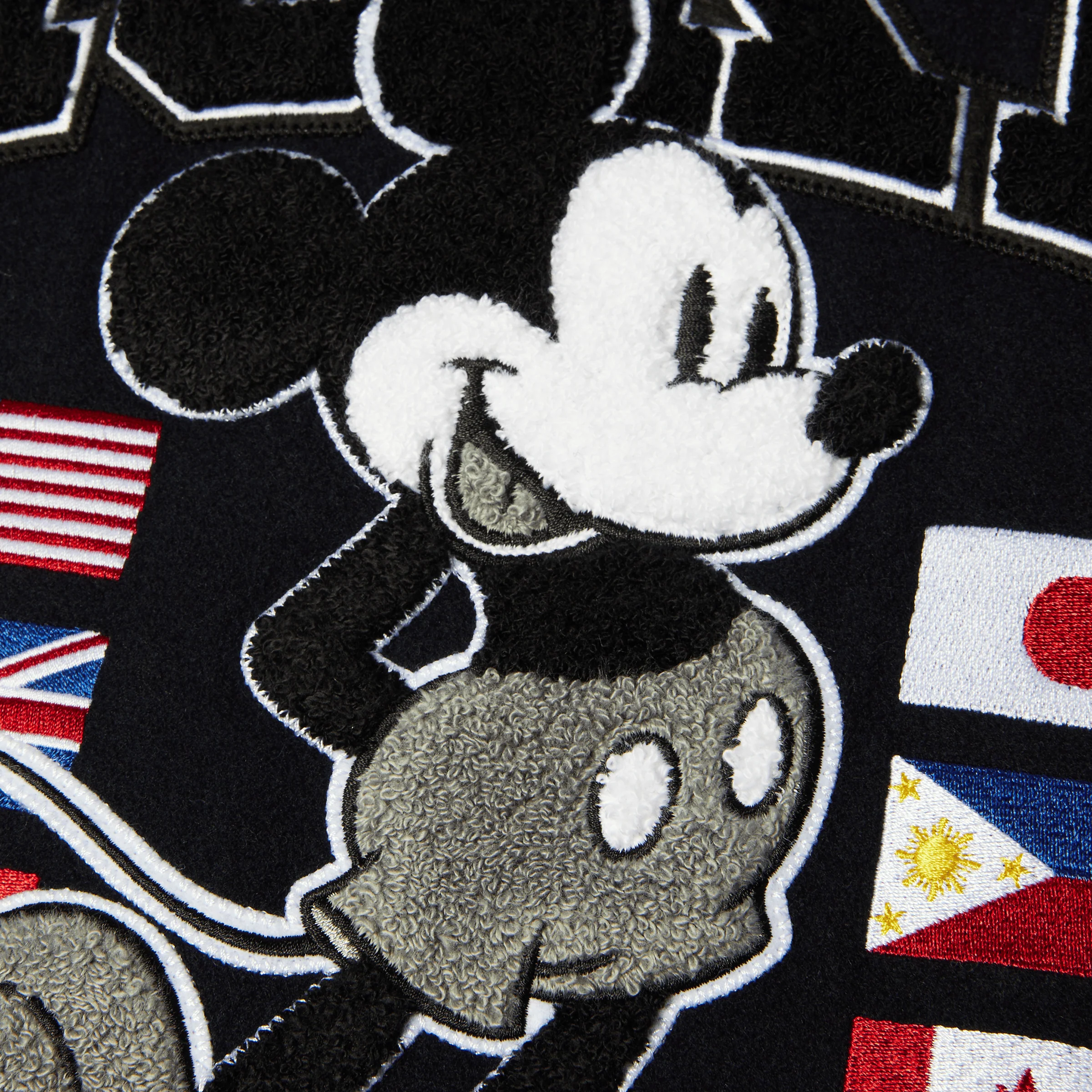 Disney | HUF Mickey Worldwide Tour Varsity Jacket - Image 8