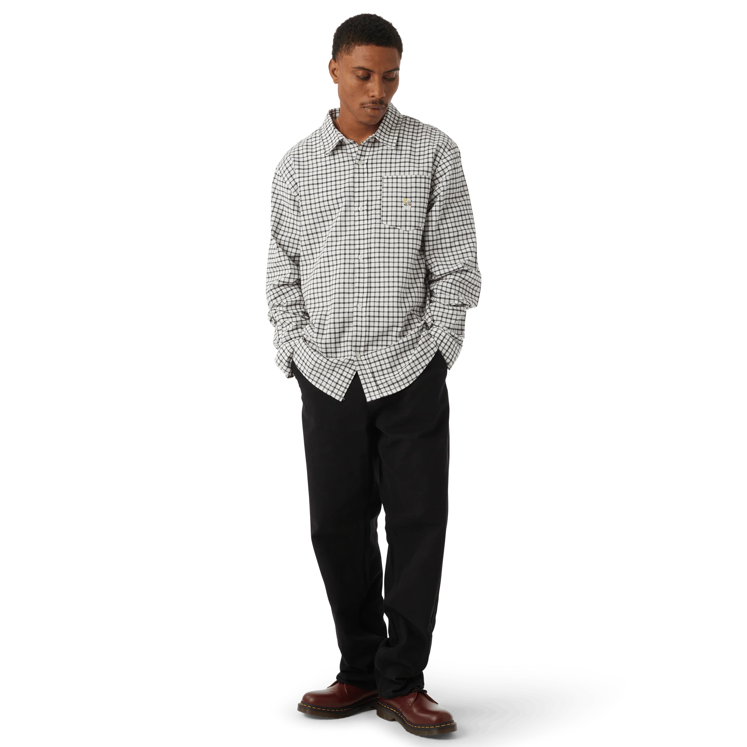 Echo Oxford Plaid Shirt - Image 10
