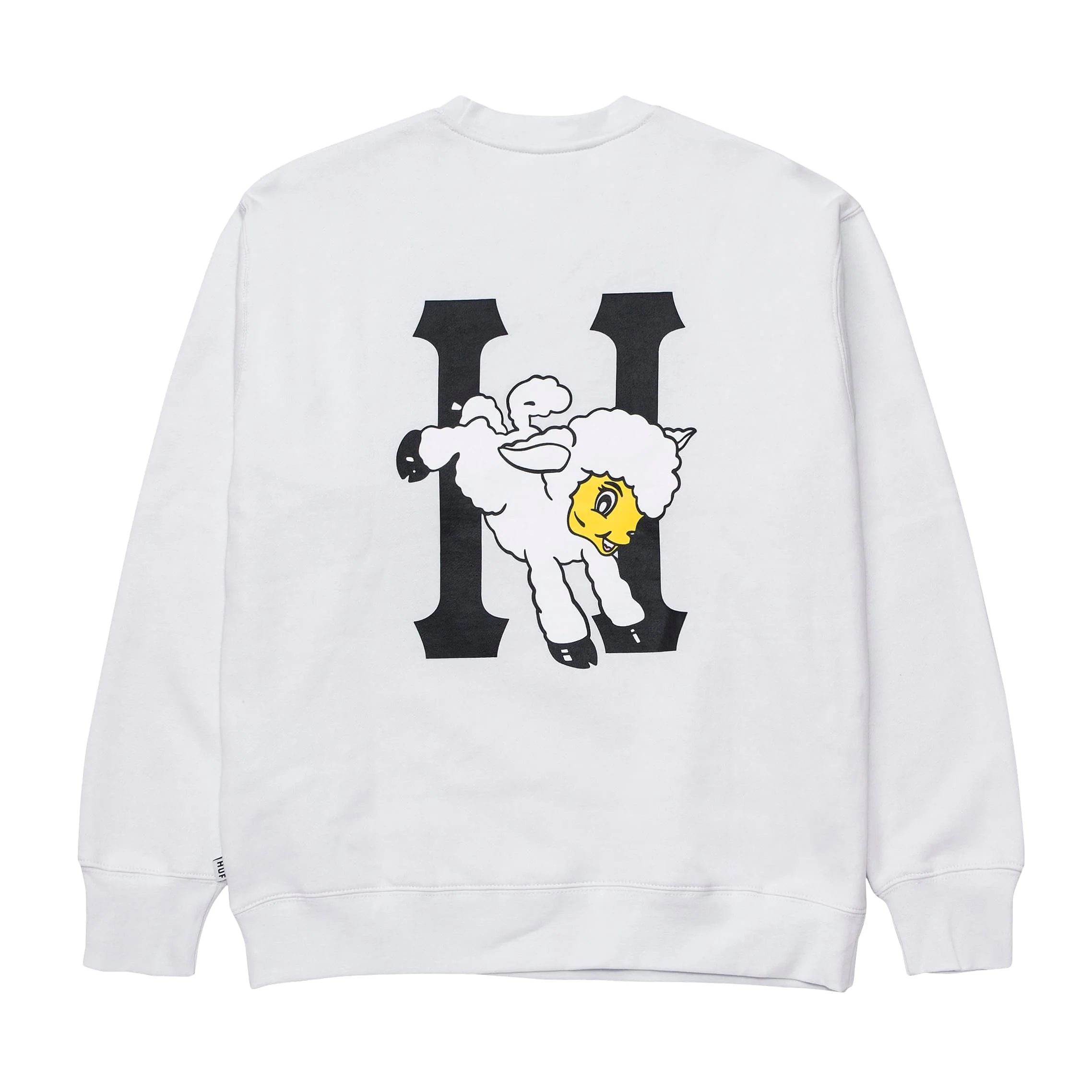 Flocked Classic H Crewneck Sweatshirt - Image 2