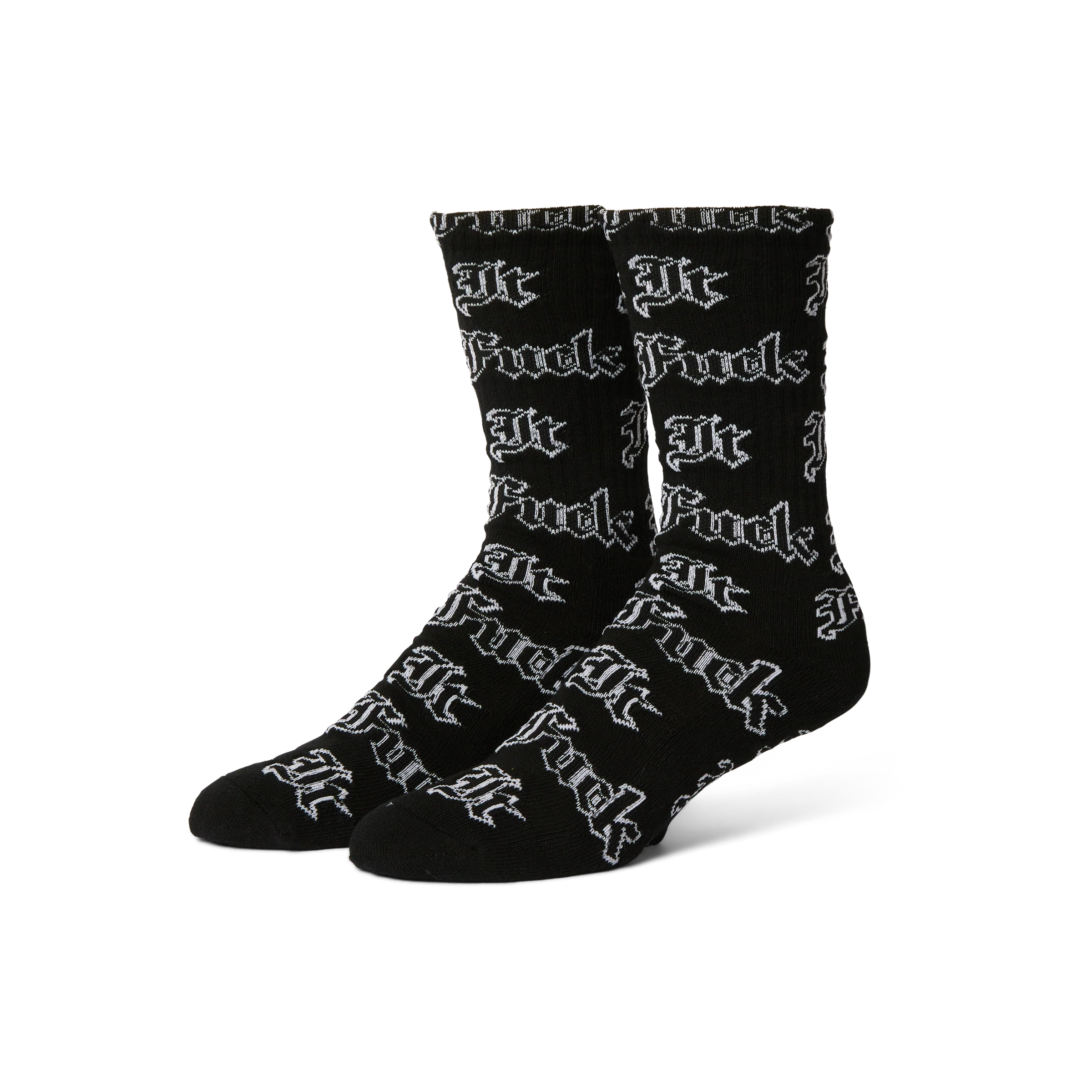 Fuck It Old English Sock