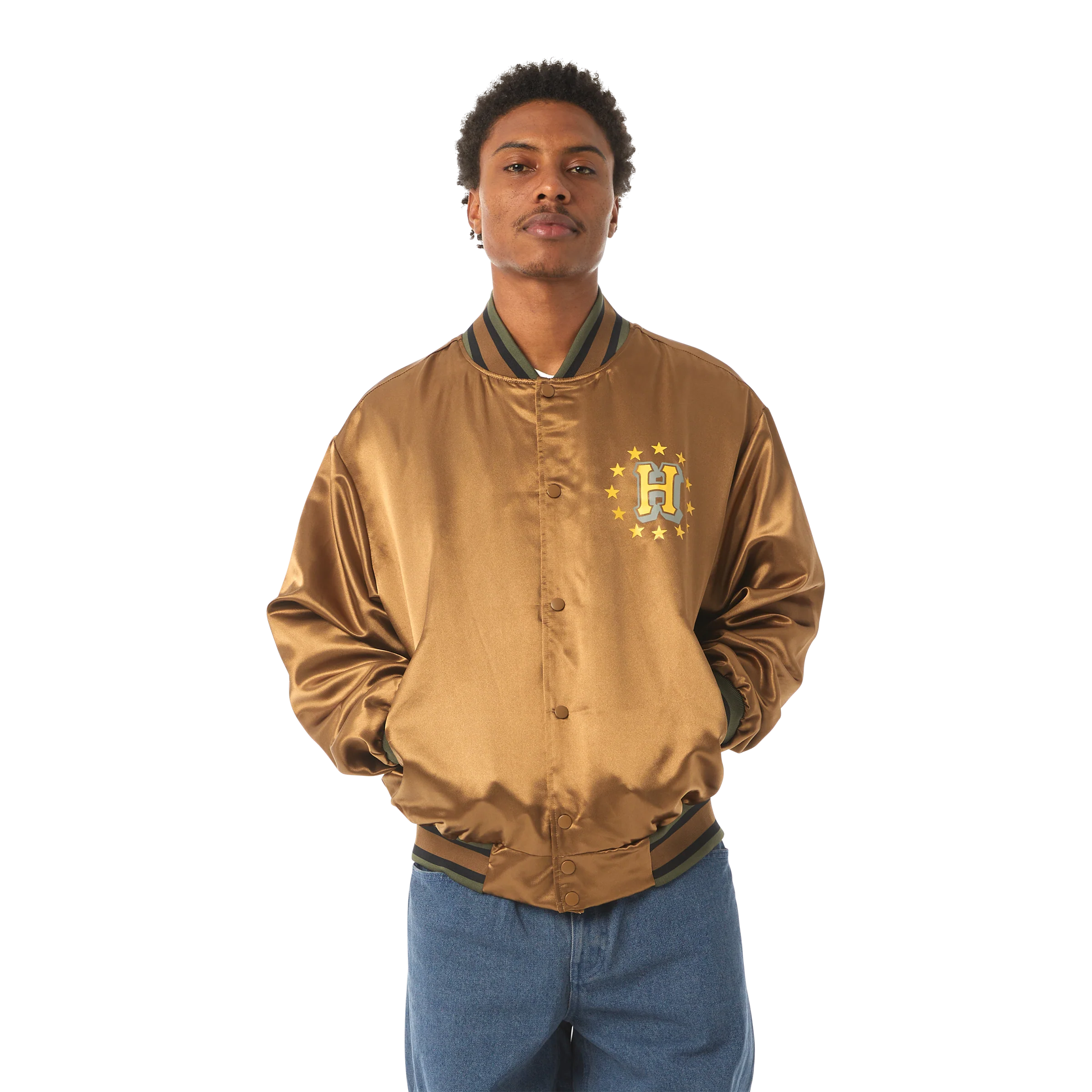 Galactic Stack Baseball Jacket - Image 10