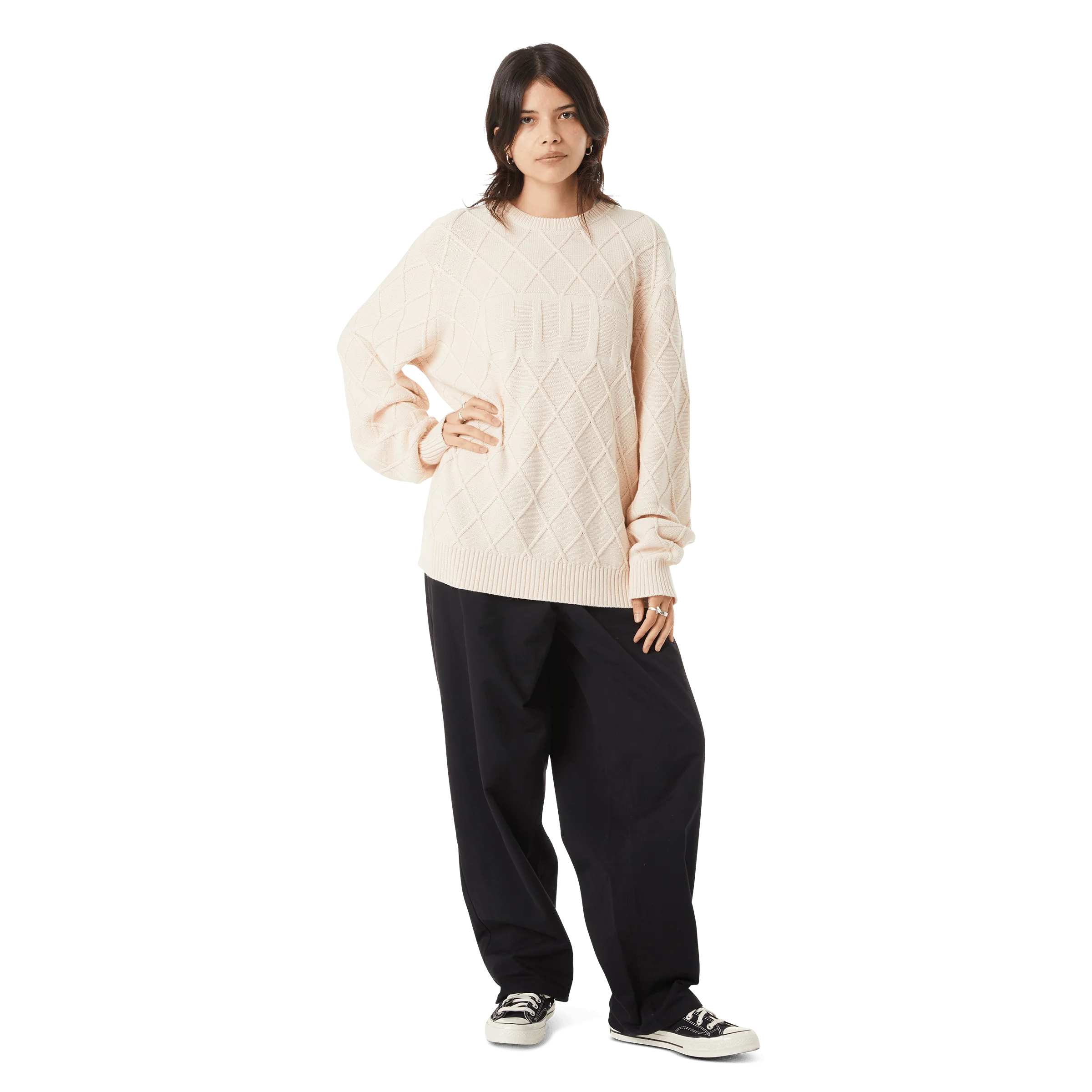 Grid Crewneck Sweater - Image 12