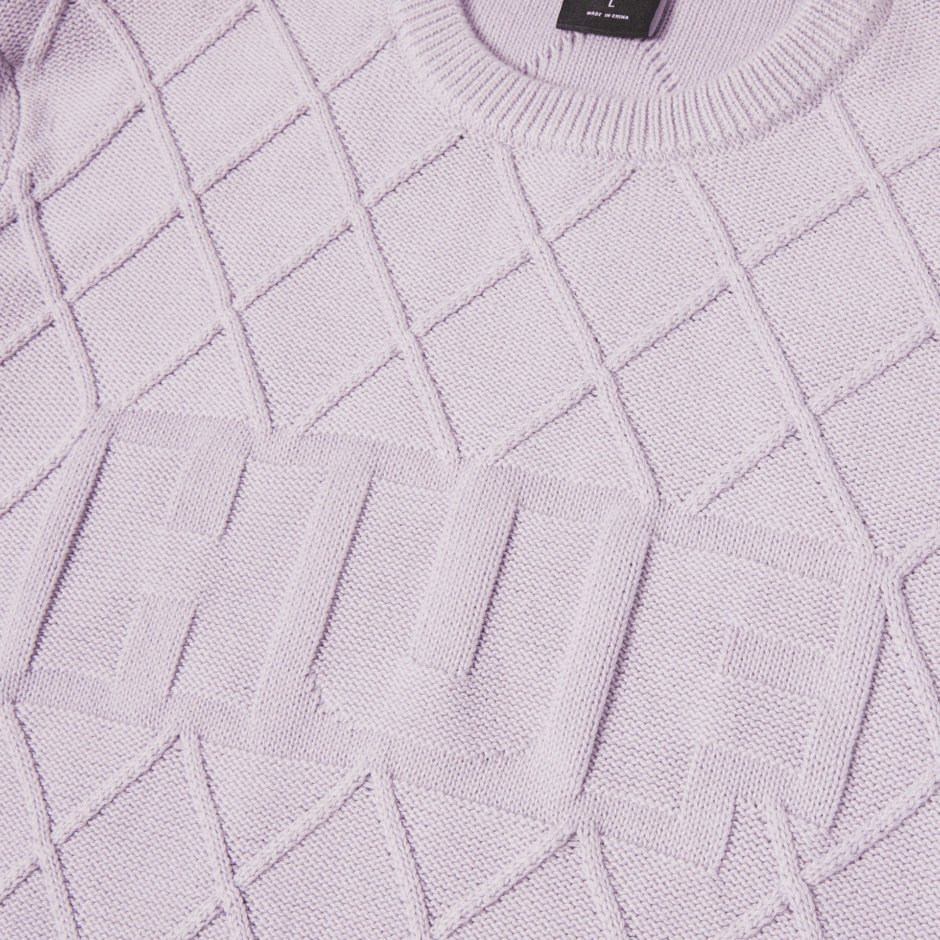 Grid Crewneck Sweater - Image 3