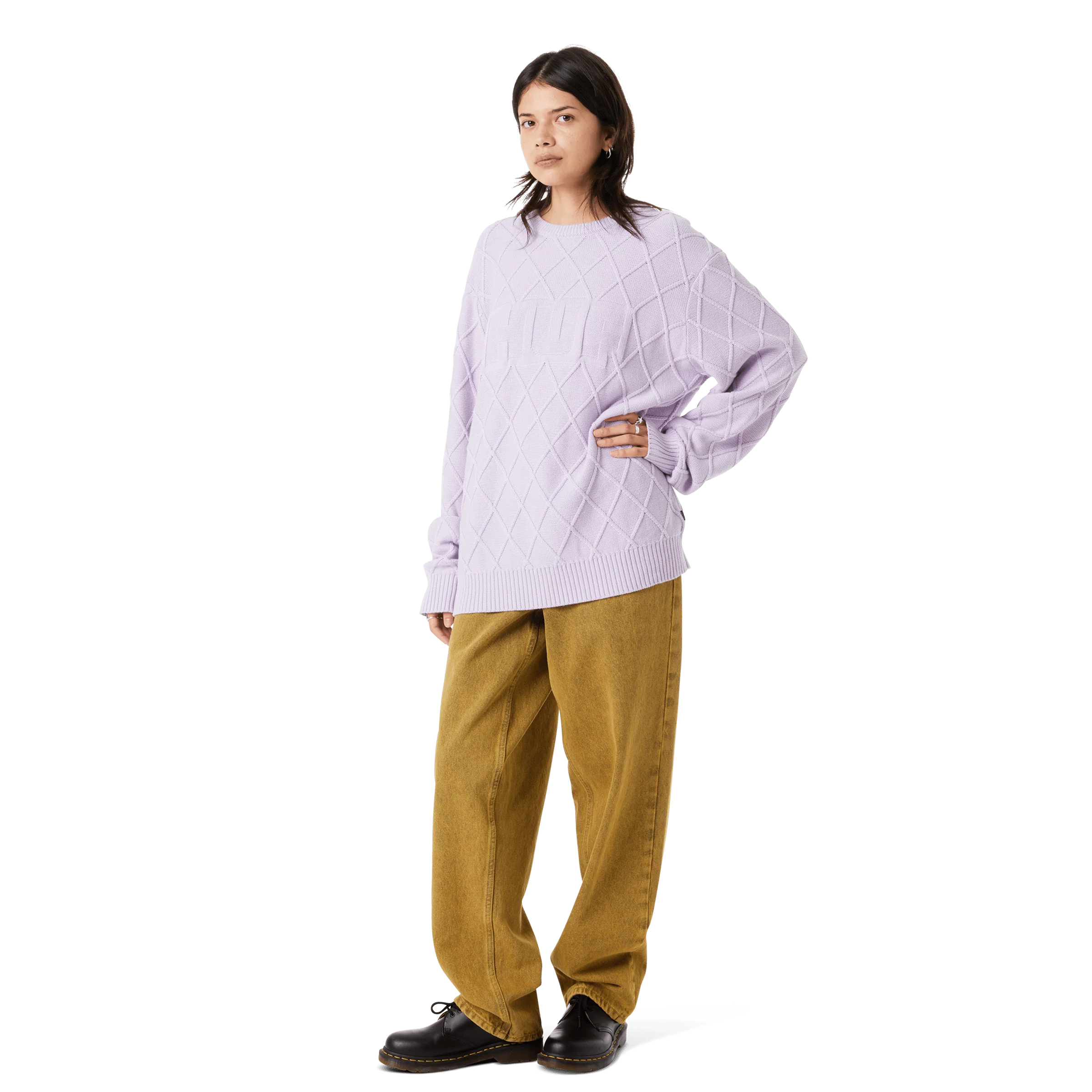 Grid Crewneck Sweater - Image 5