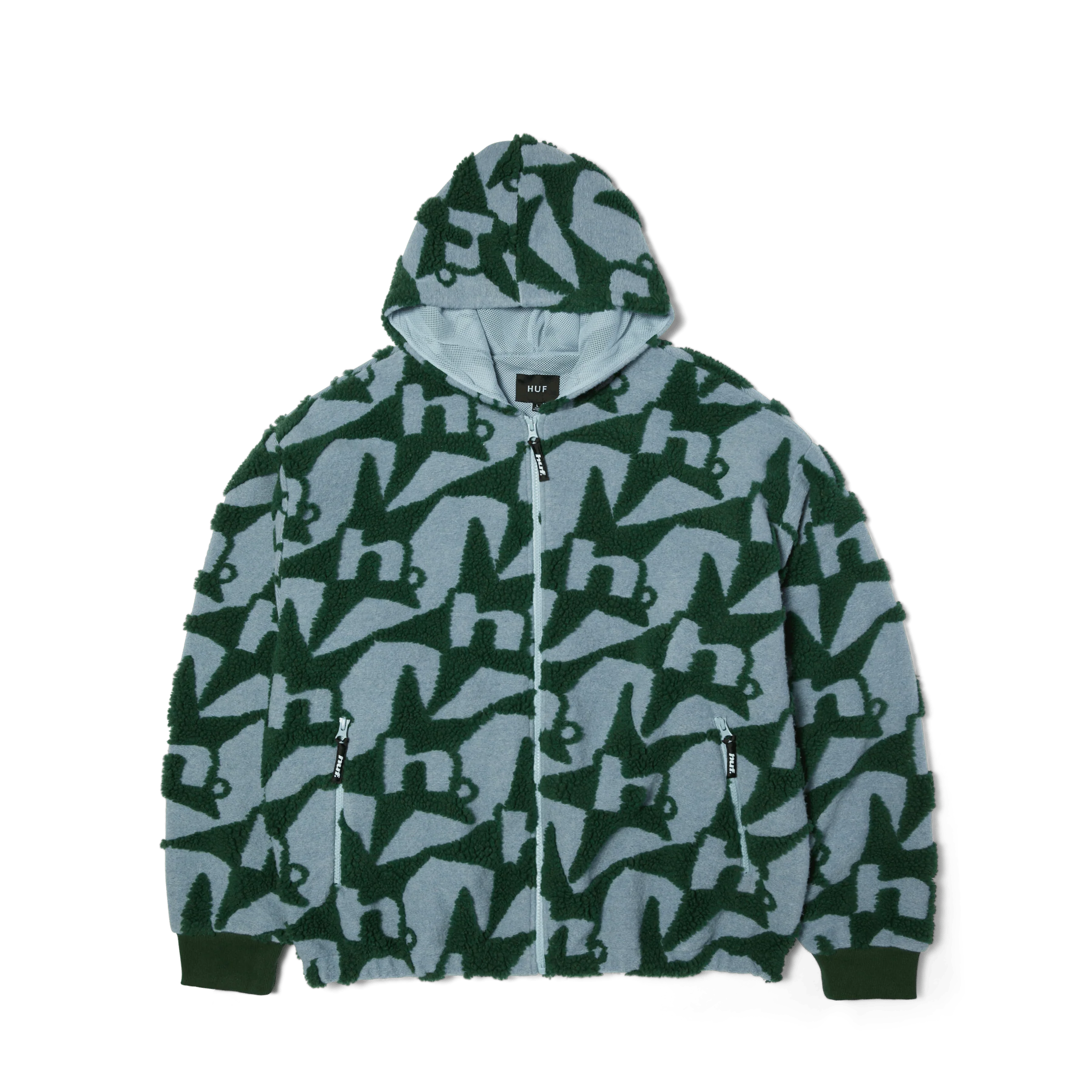 H Star Repeat High Pile Jacket - Image 6