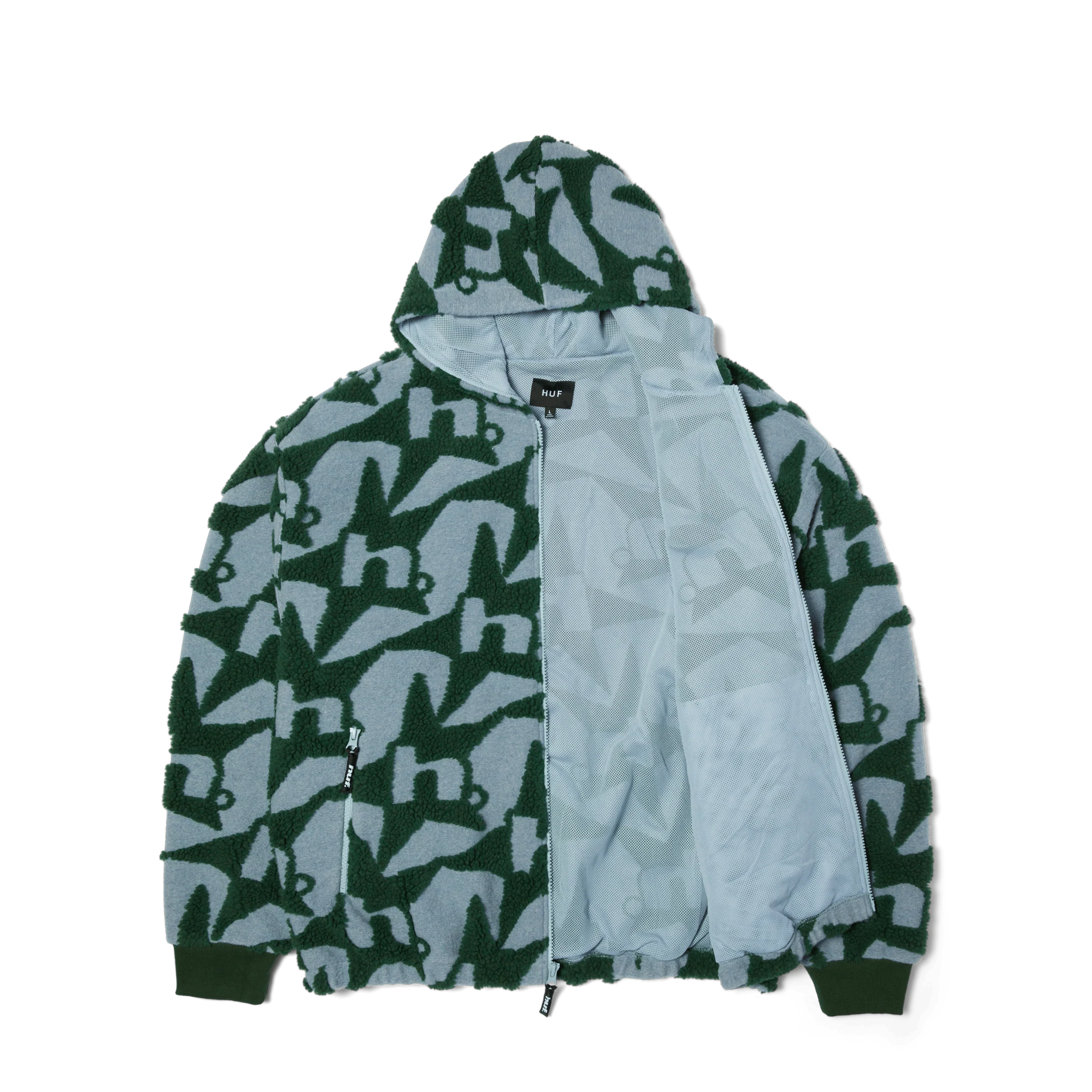 H Star Repeat High Pile Jacket - Image 7