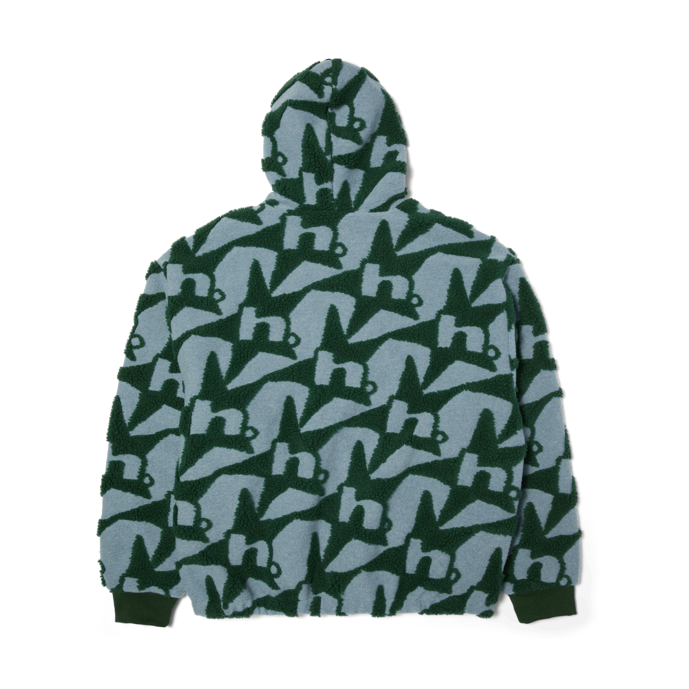 H Star Repeat High Pile Jacket - Image 8