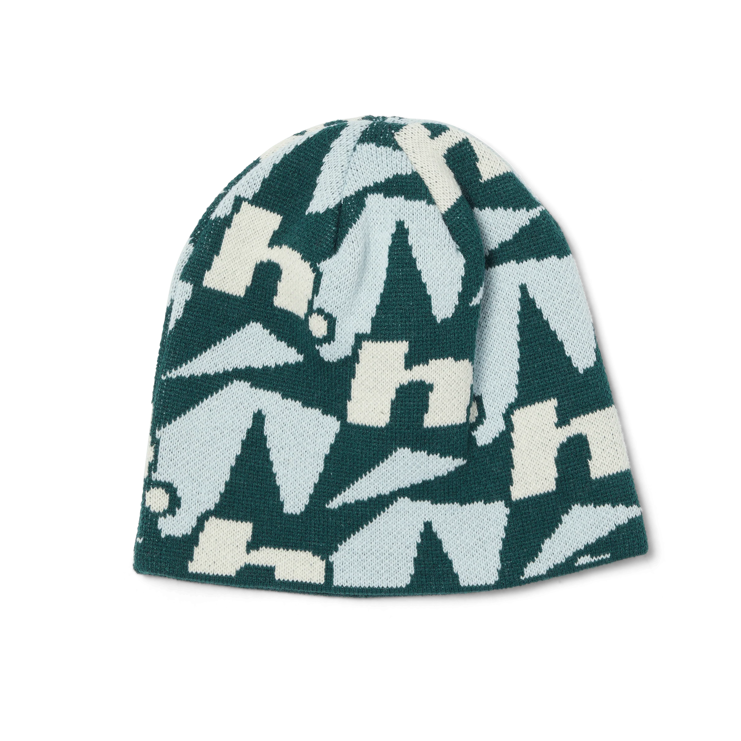 H Star Repeat Skull Beanie - Image 2
