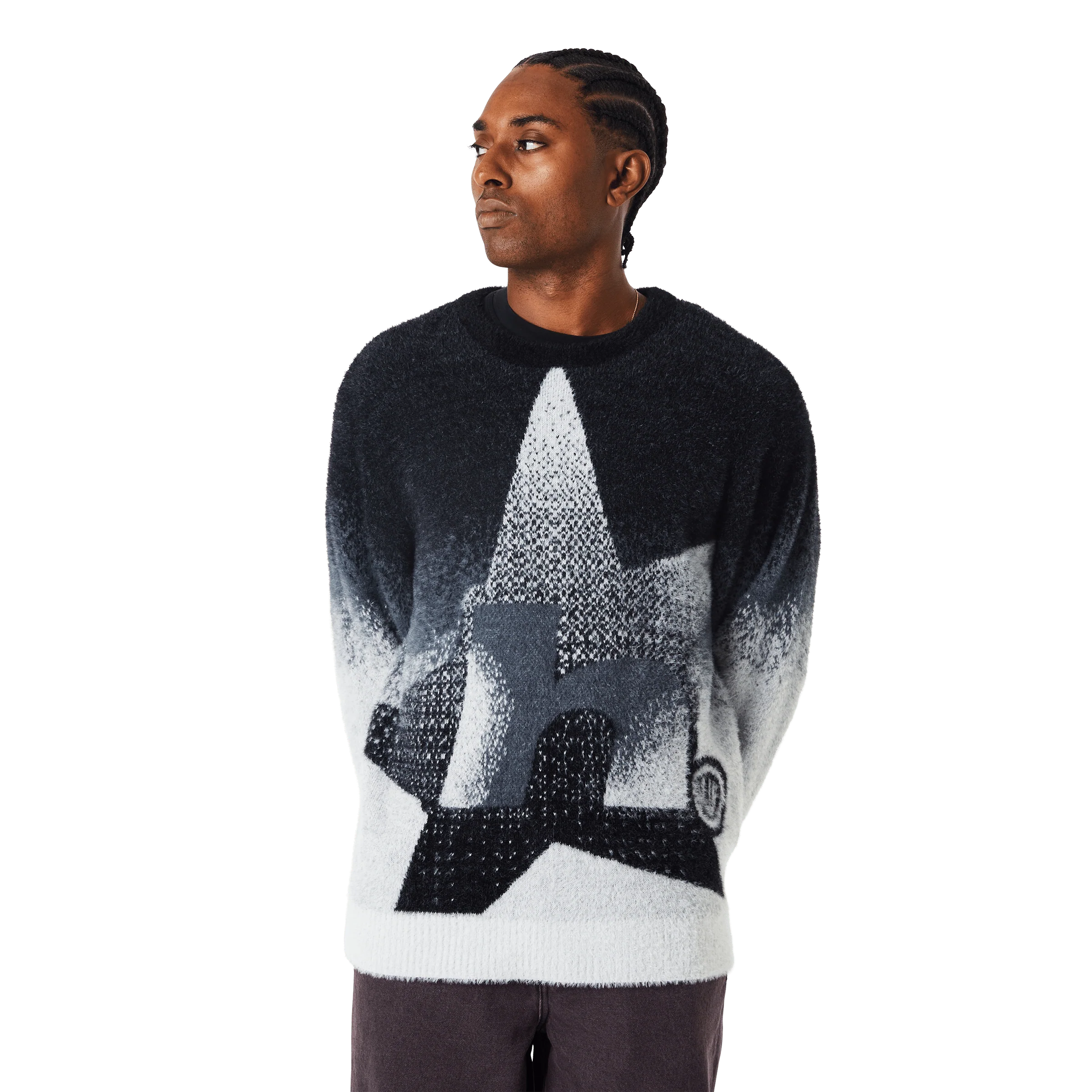 Horizon Mohair Crewneck Sweater - Image 6