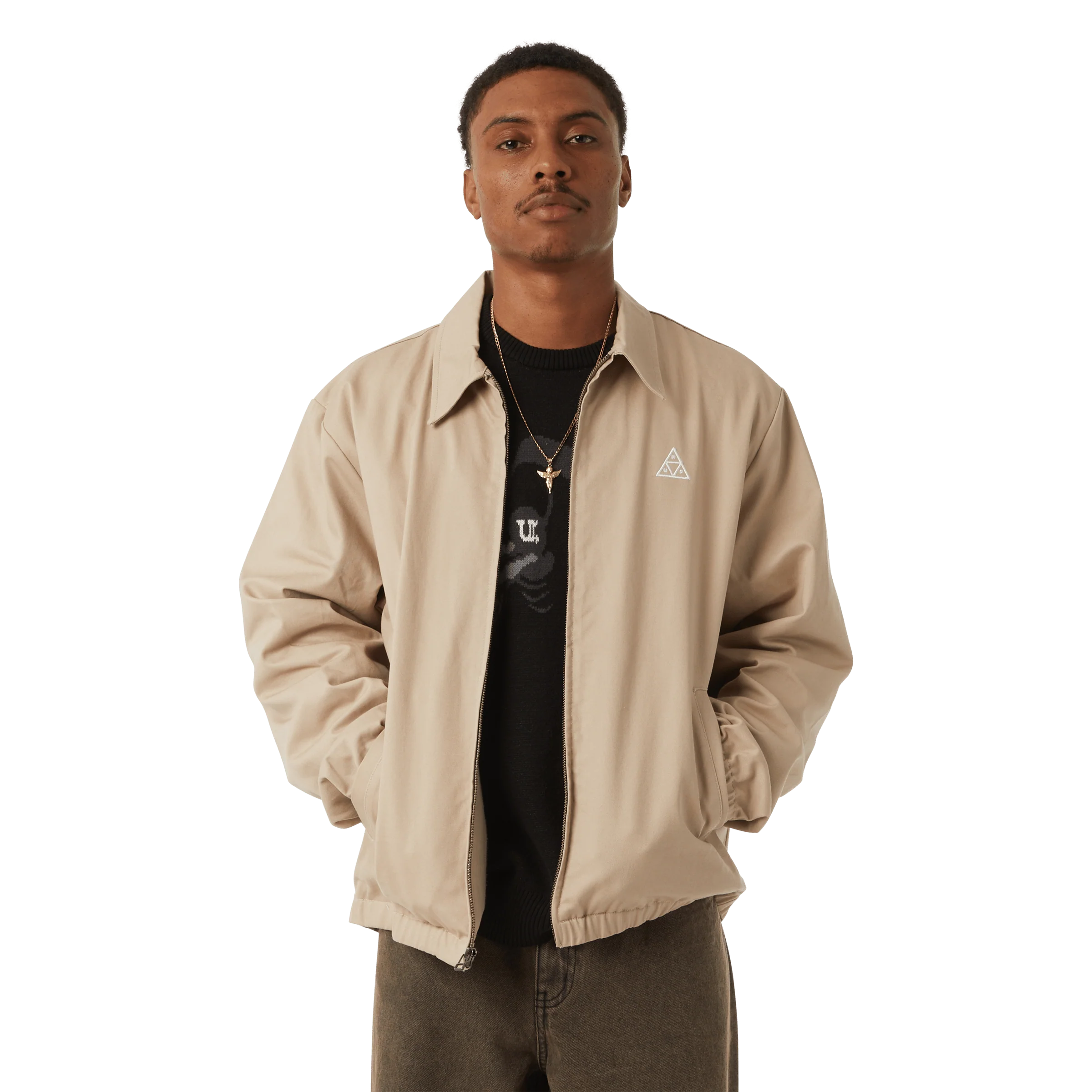 HUF SET Triple Triangle Shop Jacket - Image 4