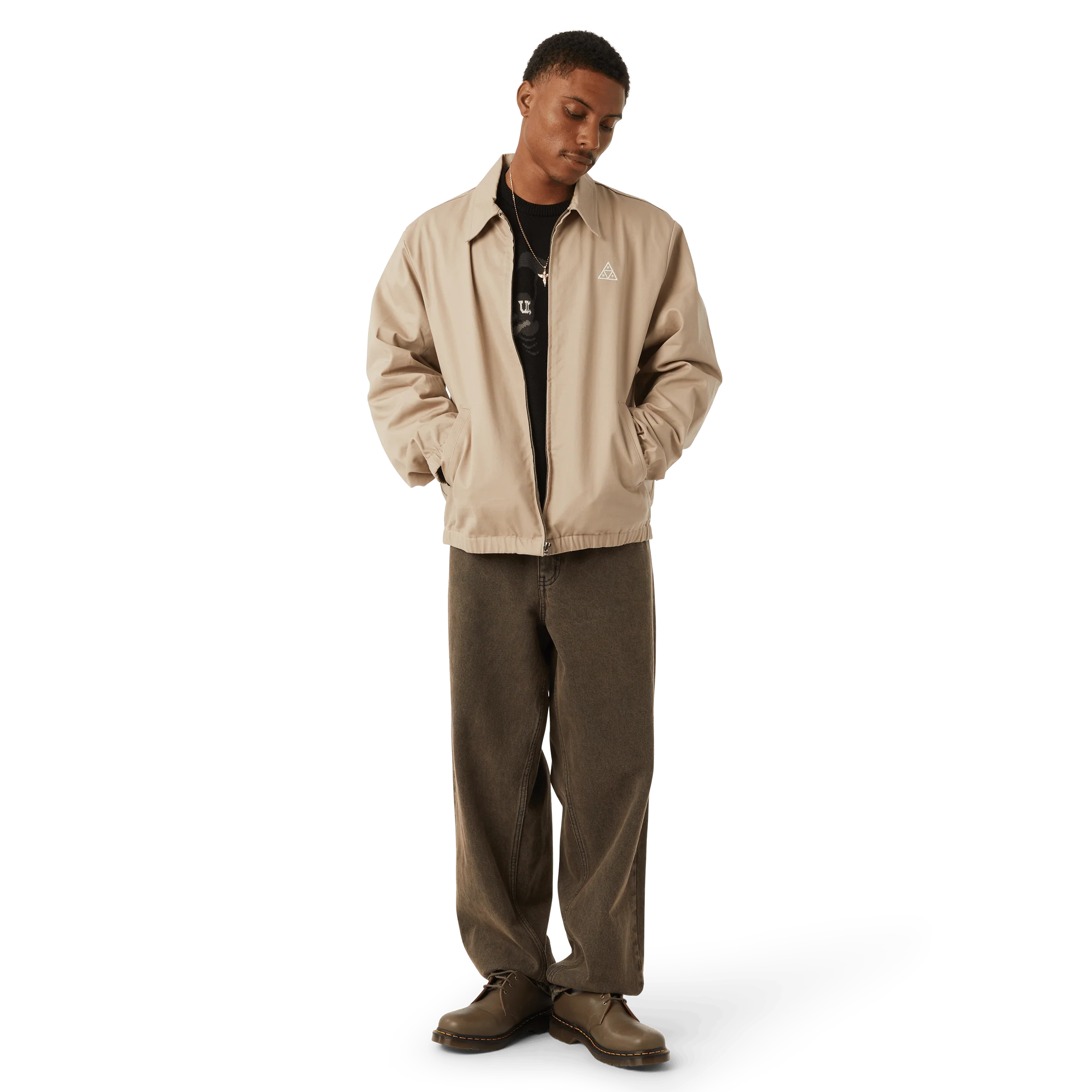 HUF SET Triple Triangle Shop Jacket - Image 5