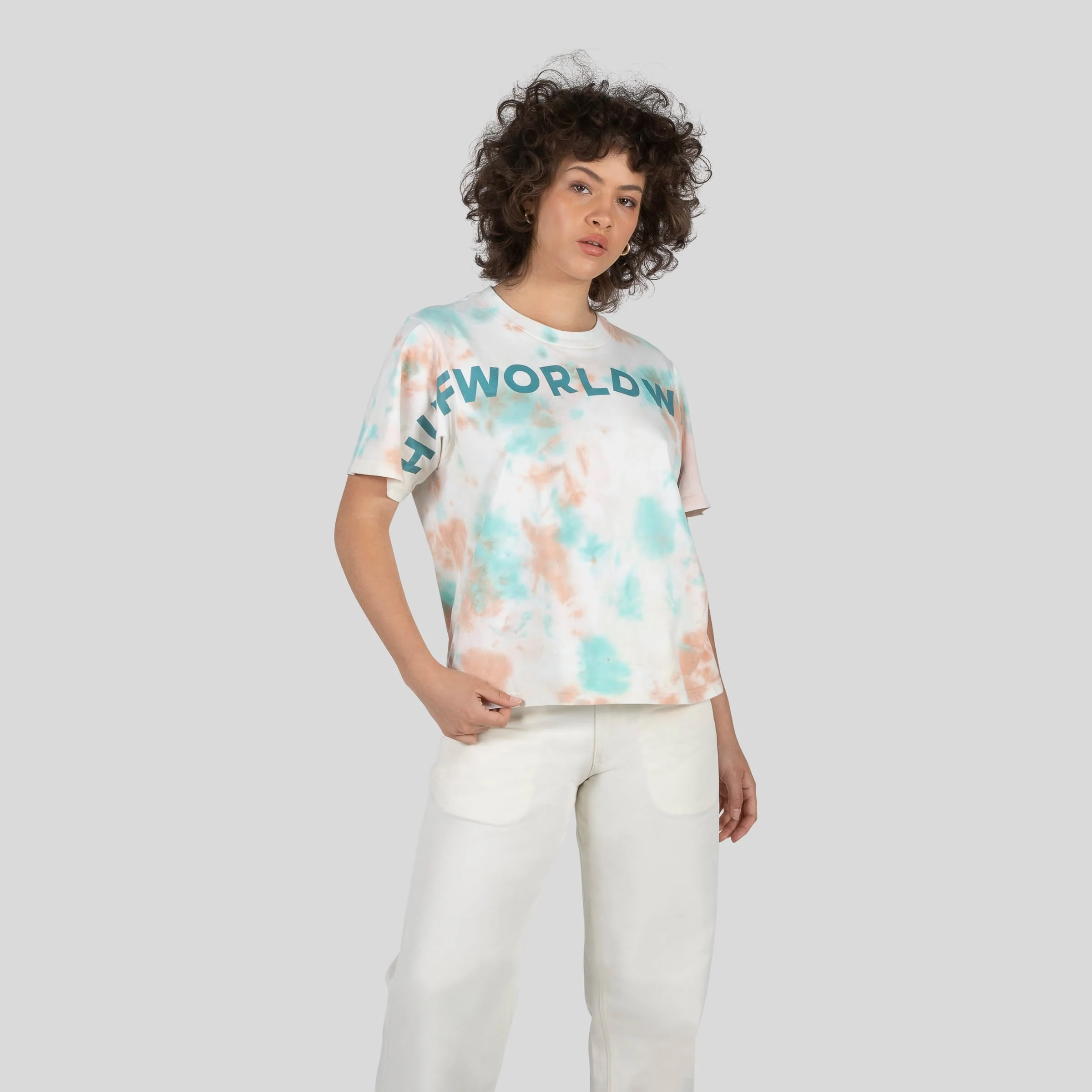 Huf Worldwide TieDye Relax T-Shirt - Image 5