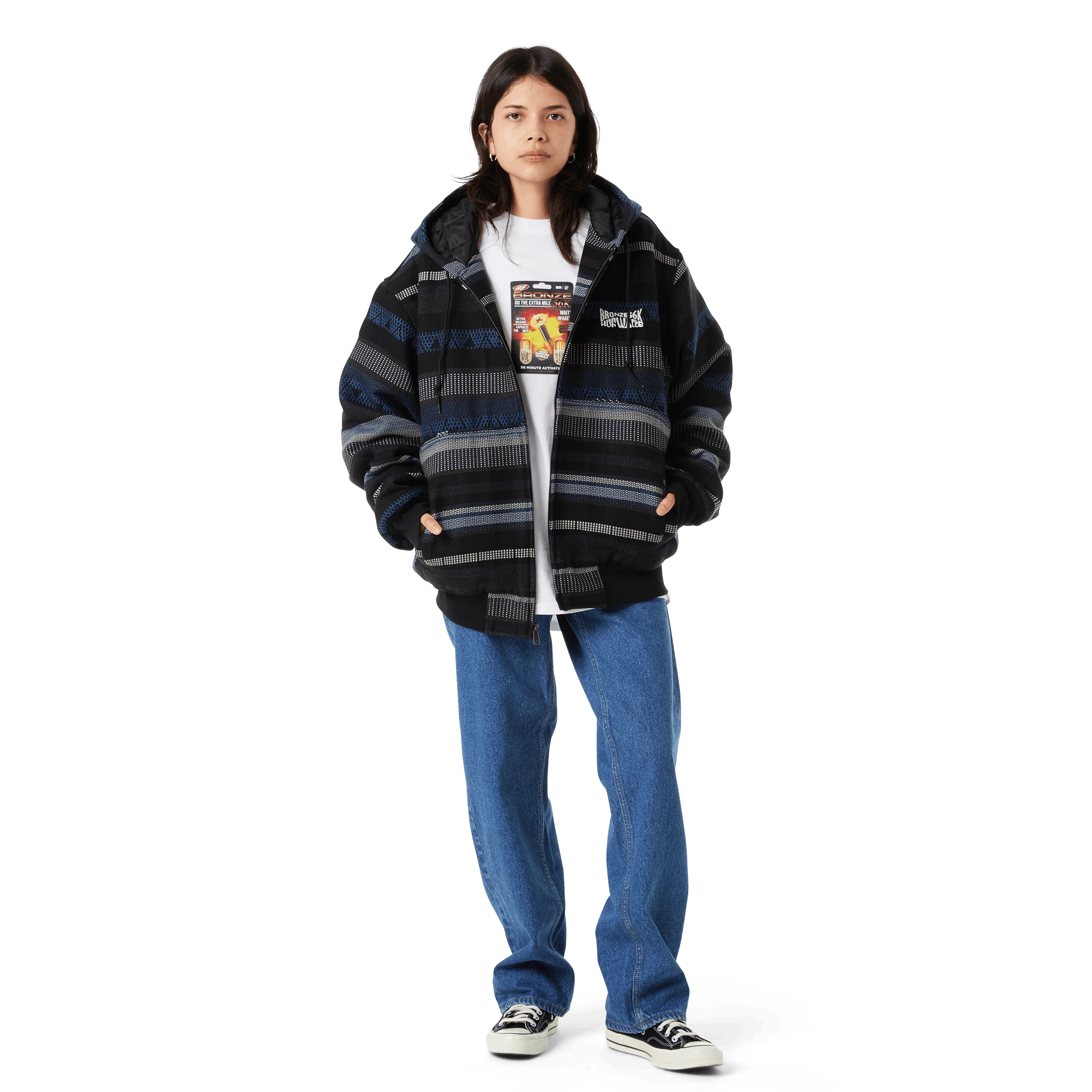 HUF x Bronze56K Baja Work Jacket - Image 11