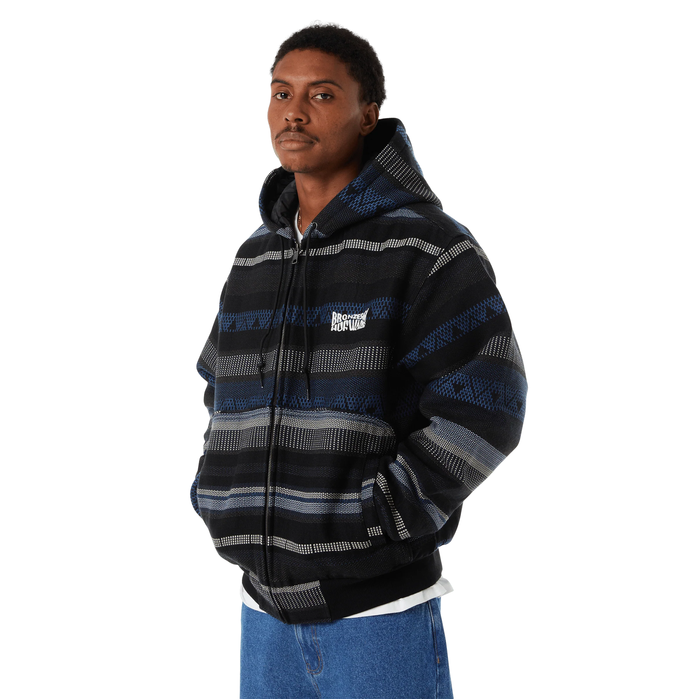 HUF x Bronze56K Baja Work Jacket - Image 7