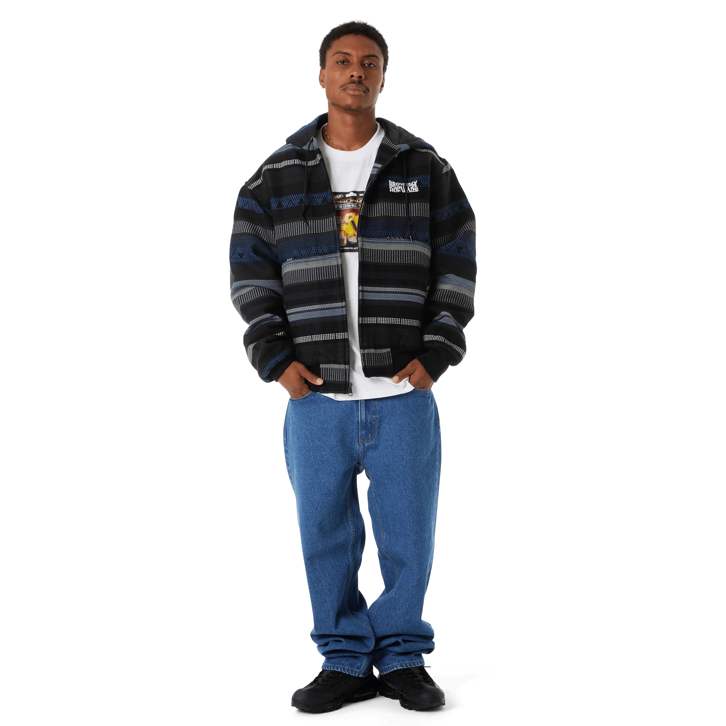 HUF x Bronze56K Baja Work Jacket - Image 9