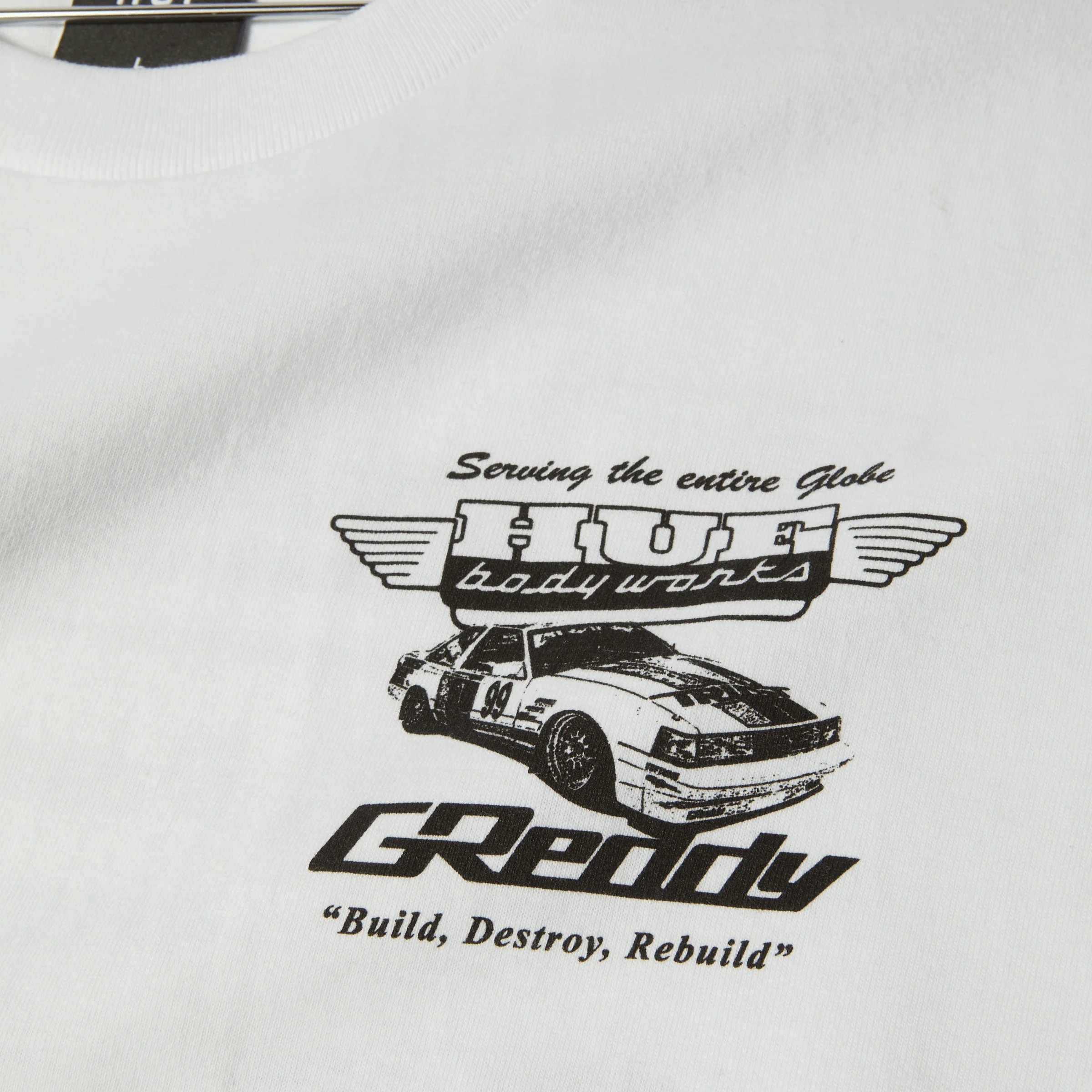 HUF x GReddy Body Works T-Shirt - Image 3