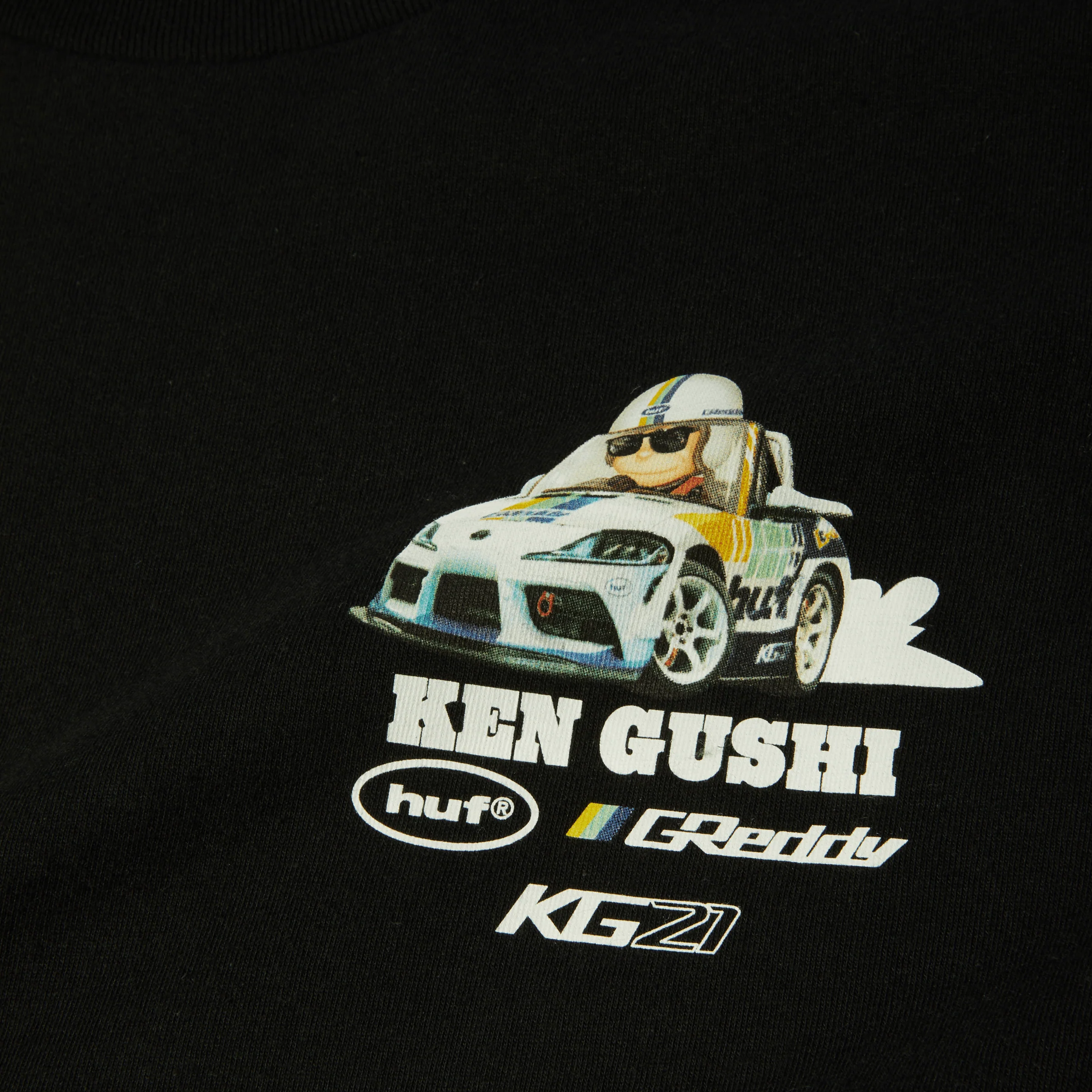 HUF x GReddy Gushi T-Shirt - Image 3