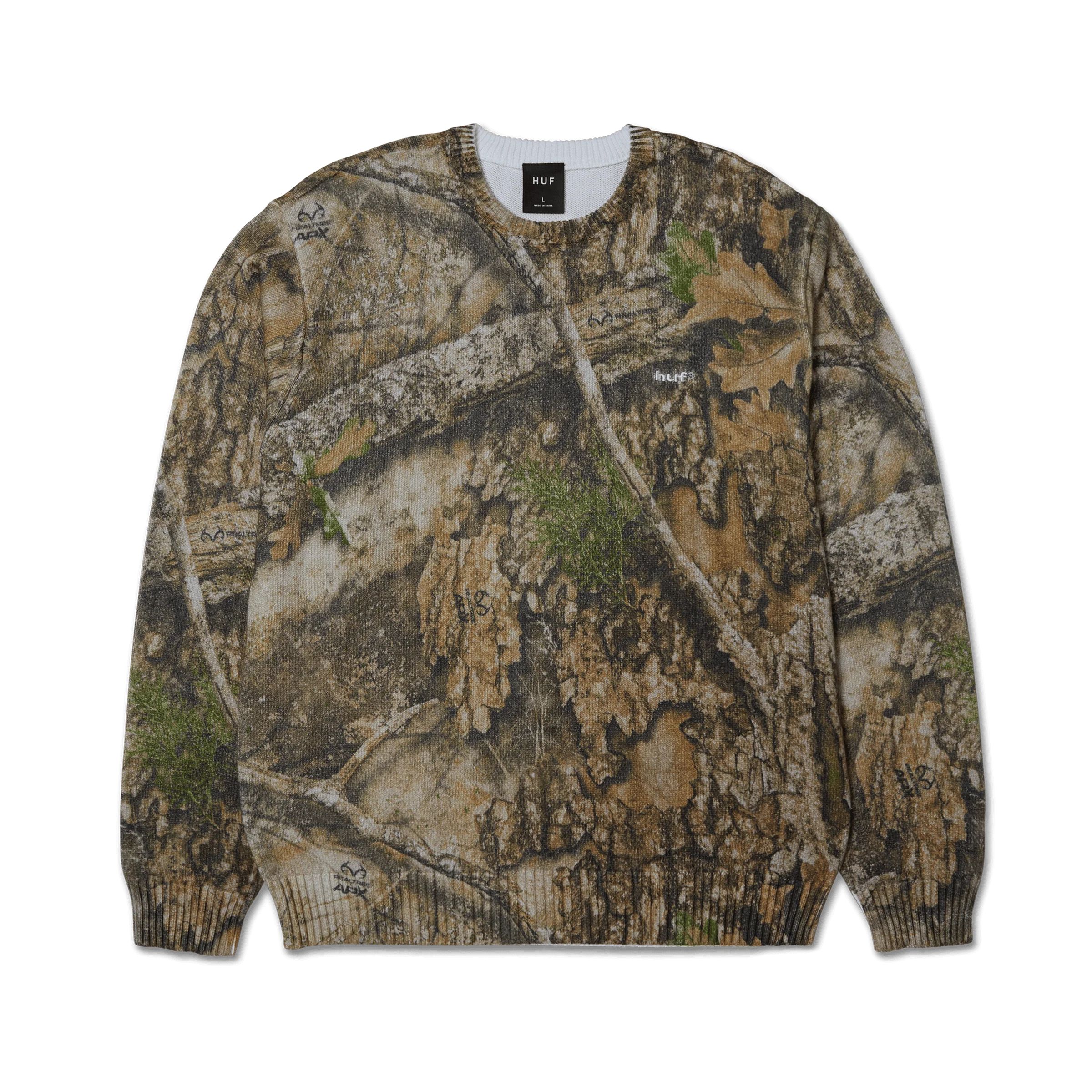 Huf x Realtree Crewneck Sweater