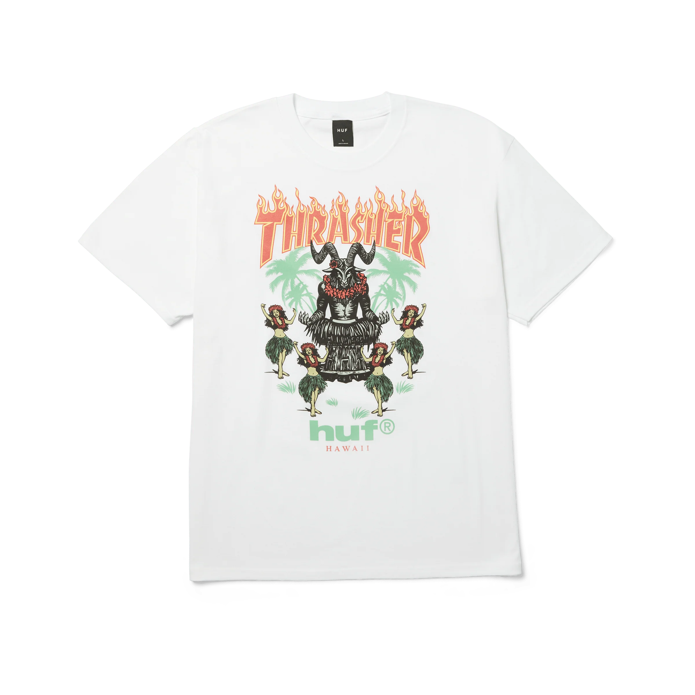 HUF x Thrasher Goat Luau T-Shirt
