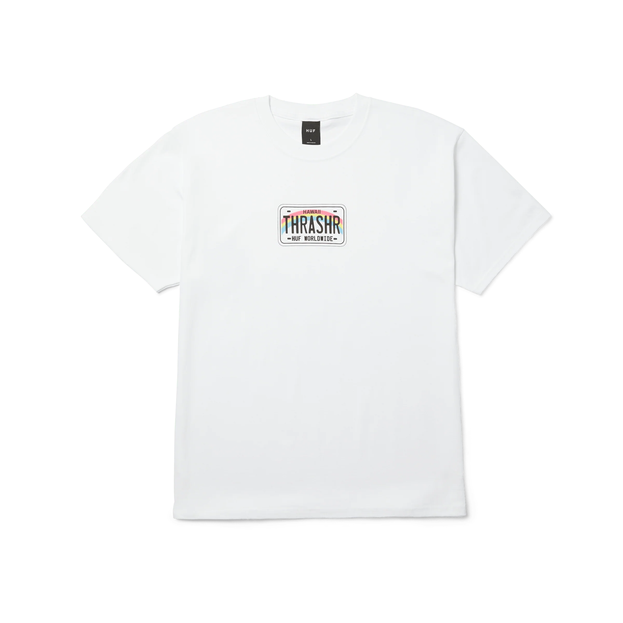 HUF x Thrasher License Plate T-Shirt