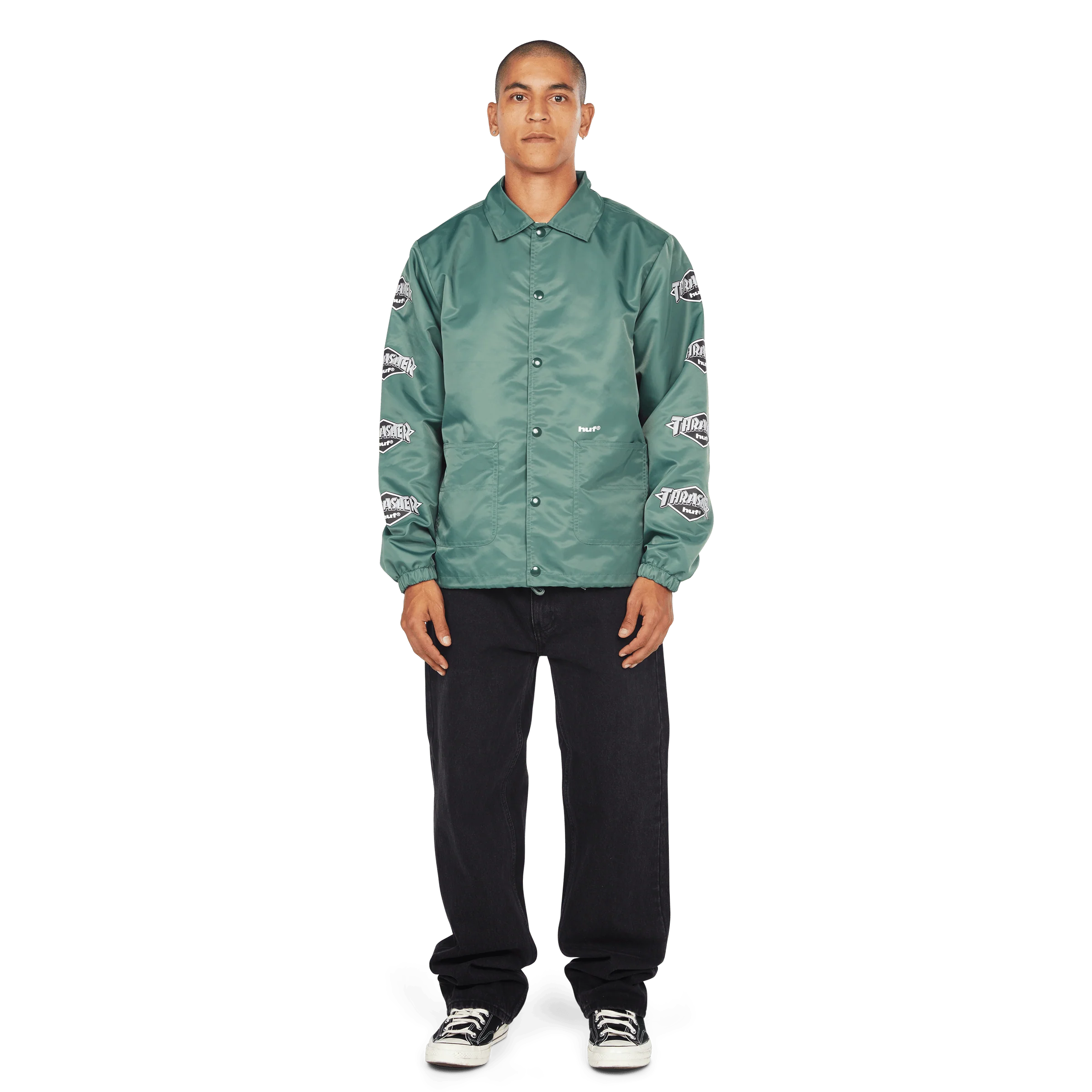 HUF x Thrasher Logo Jacket - Image 9