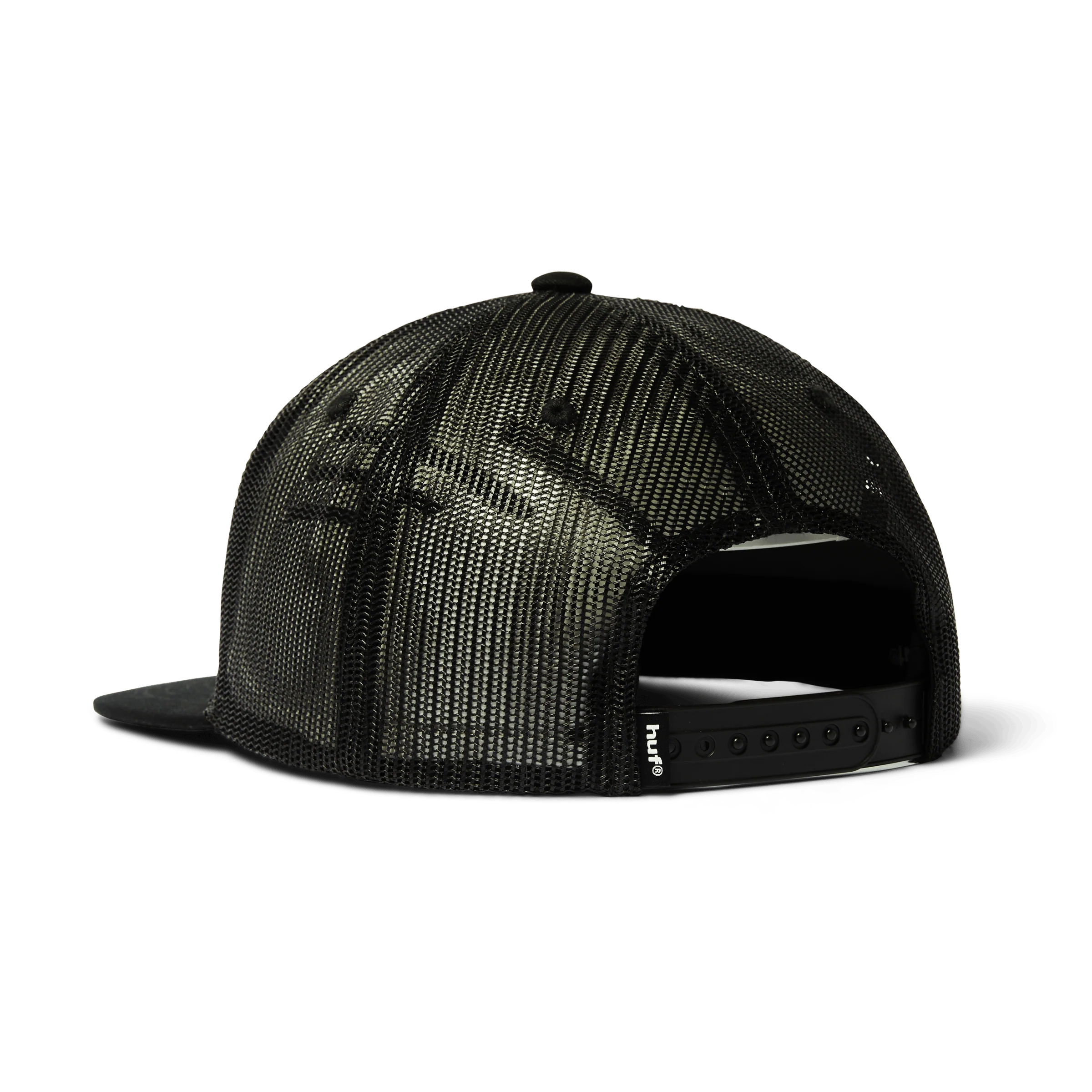 HUF x Thrasher Logo Twill Trucker Hat - Image 3