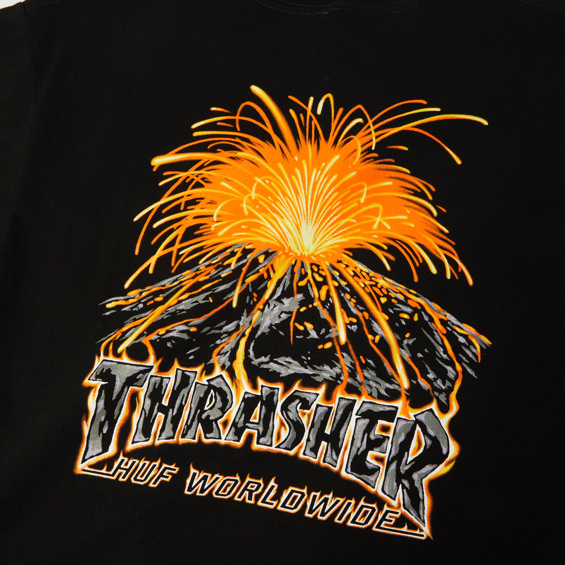 HUF x Thrasher Meltdown T-Shirt - Image 4