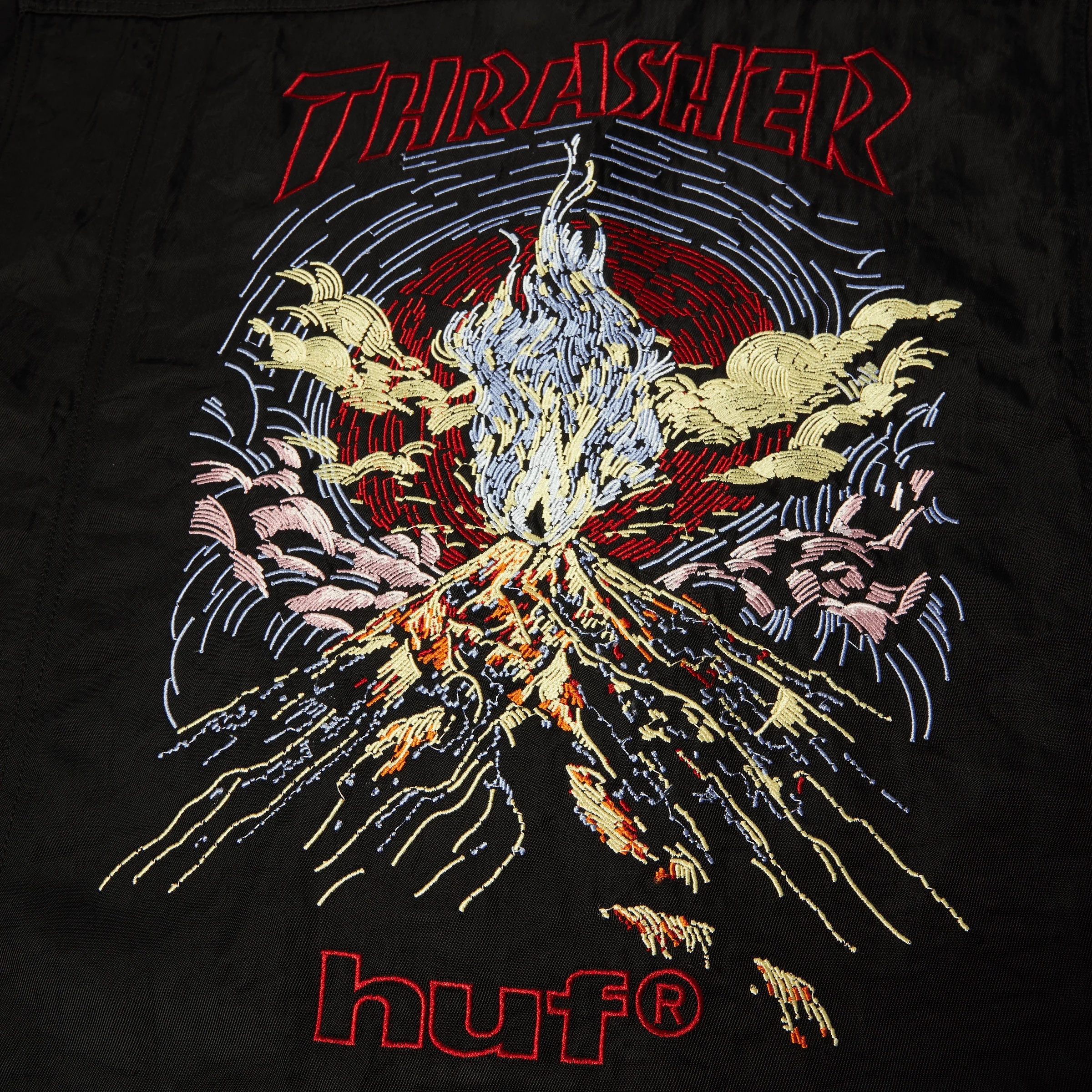 HUF x Thrasher Trucker Jacket - Image 5