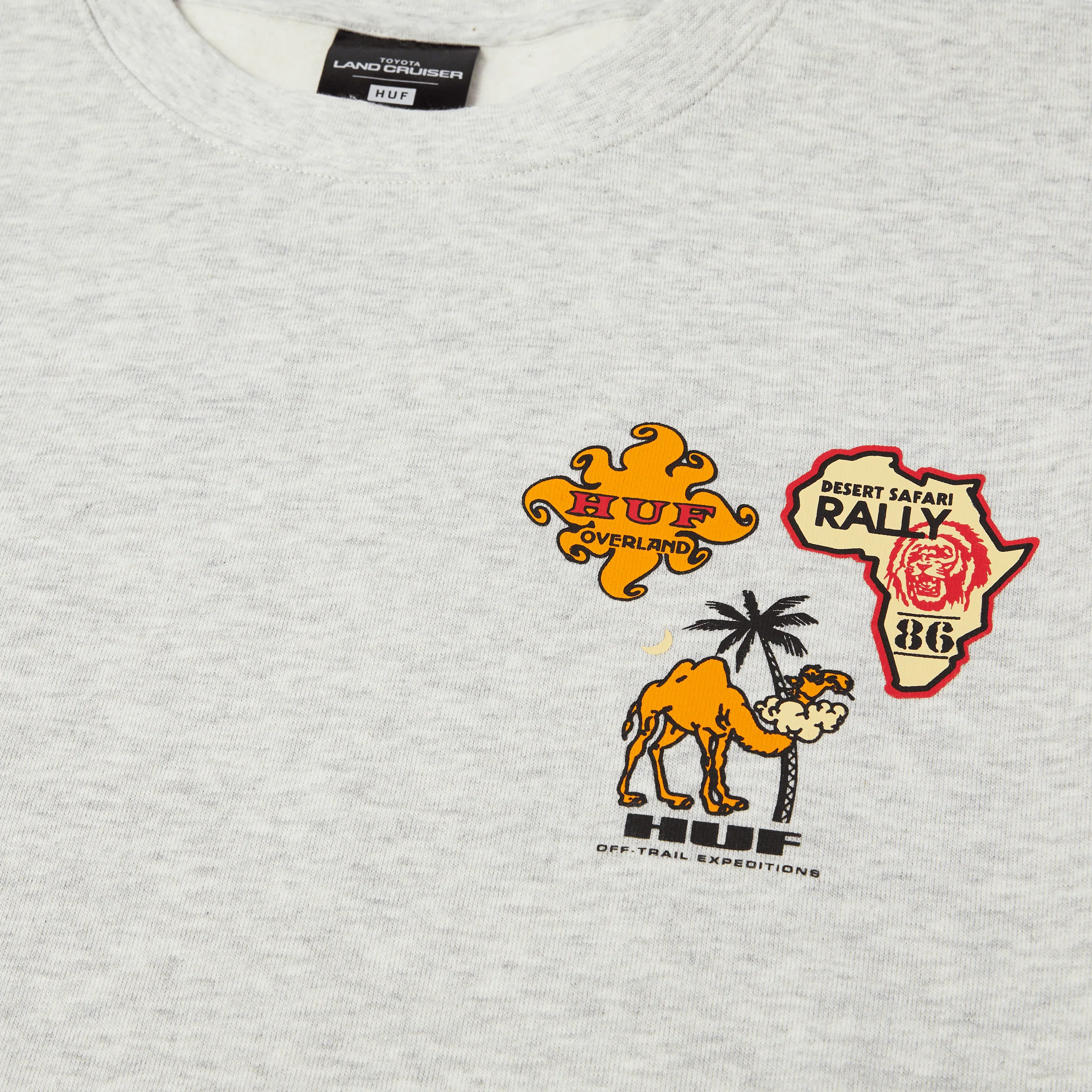 HUF x Toyota Overland Touring Crewneck Sweatshirt - Image 3