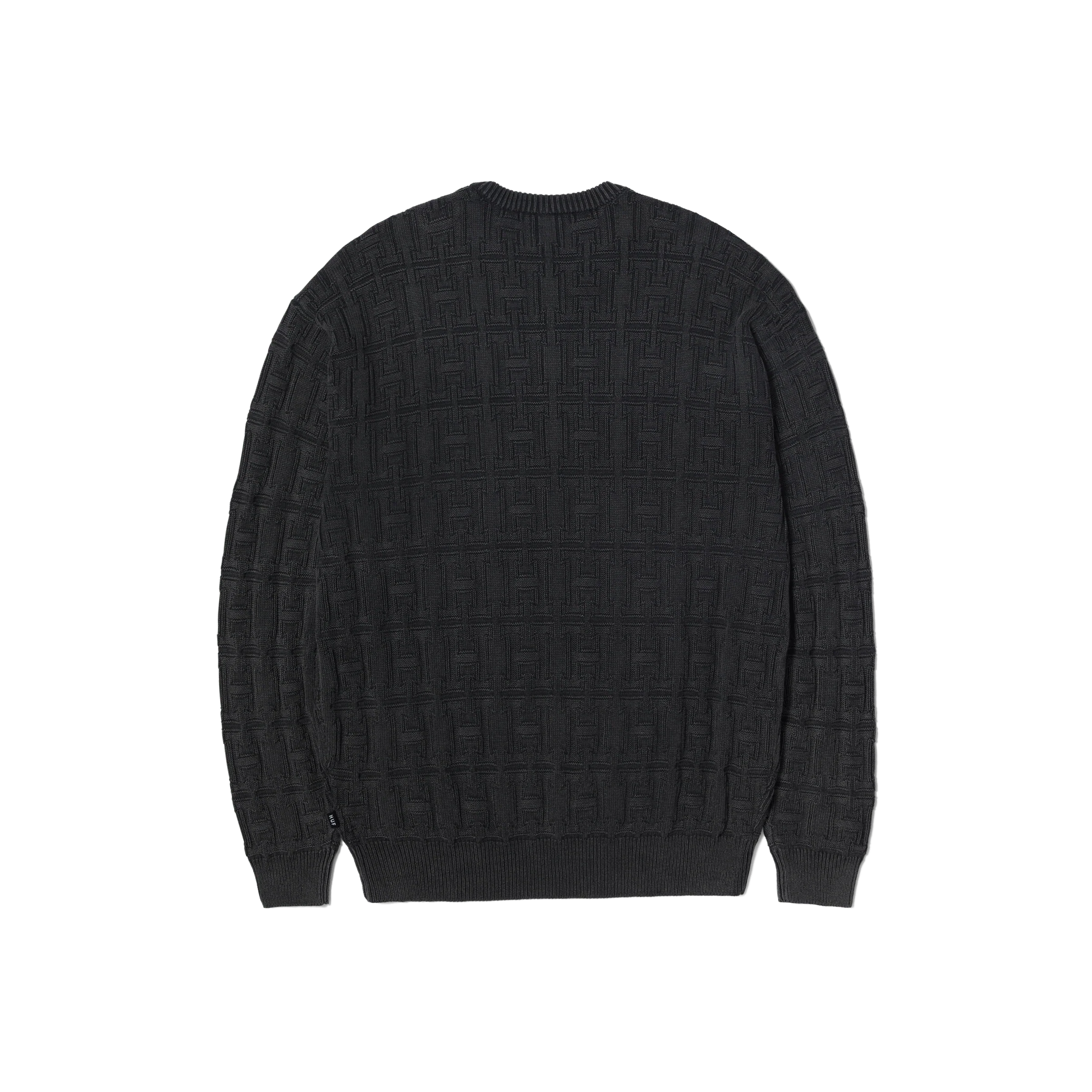 Interlaced Jacquard Overdyed Crew - Image 2