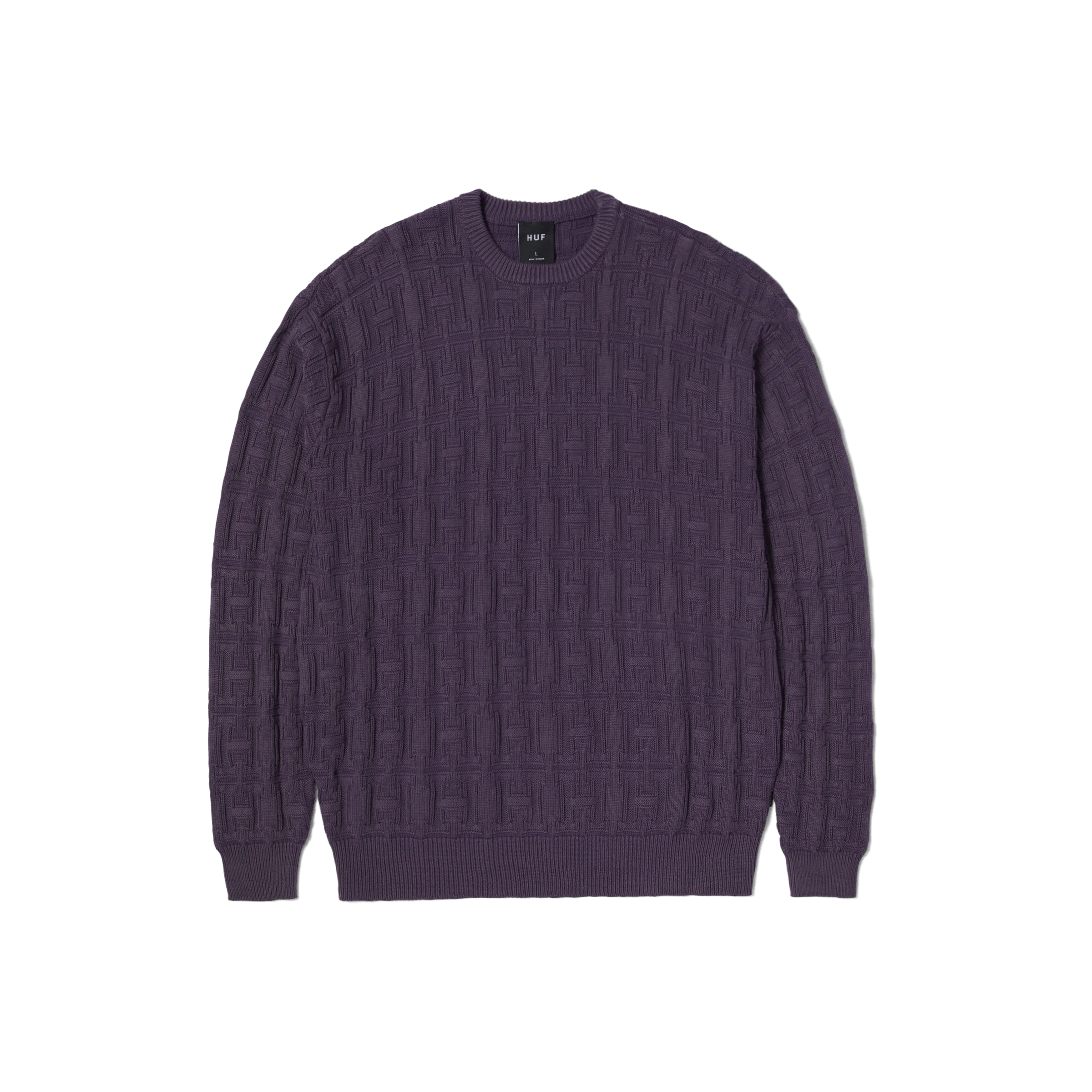 Interlaced Jacquard Overdyed Crew - Image 7