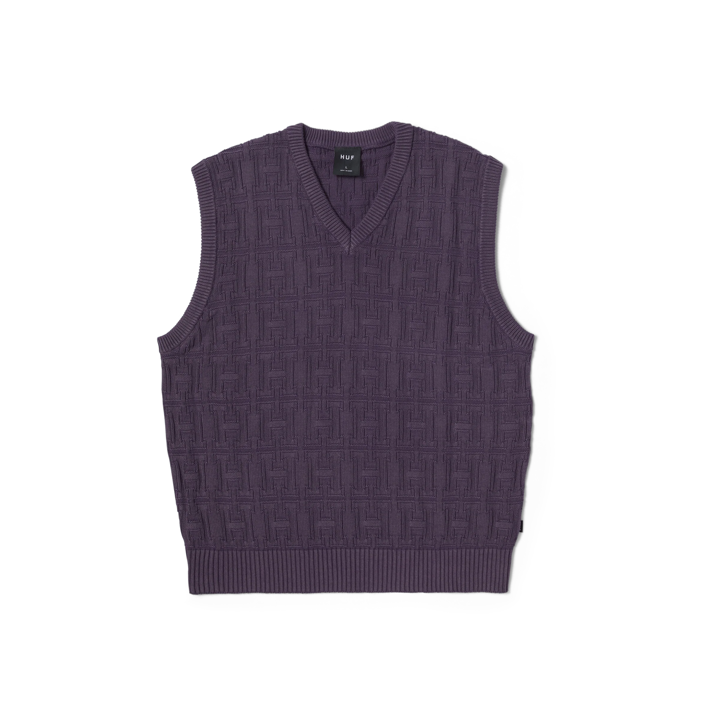 Interlaced Jacquard Overdyed Vest - Image 6
