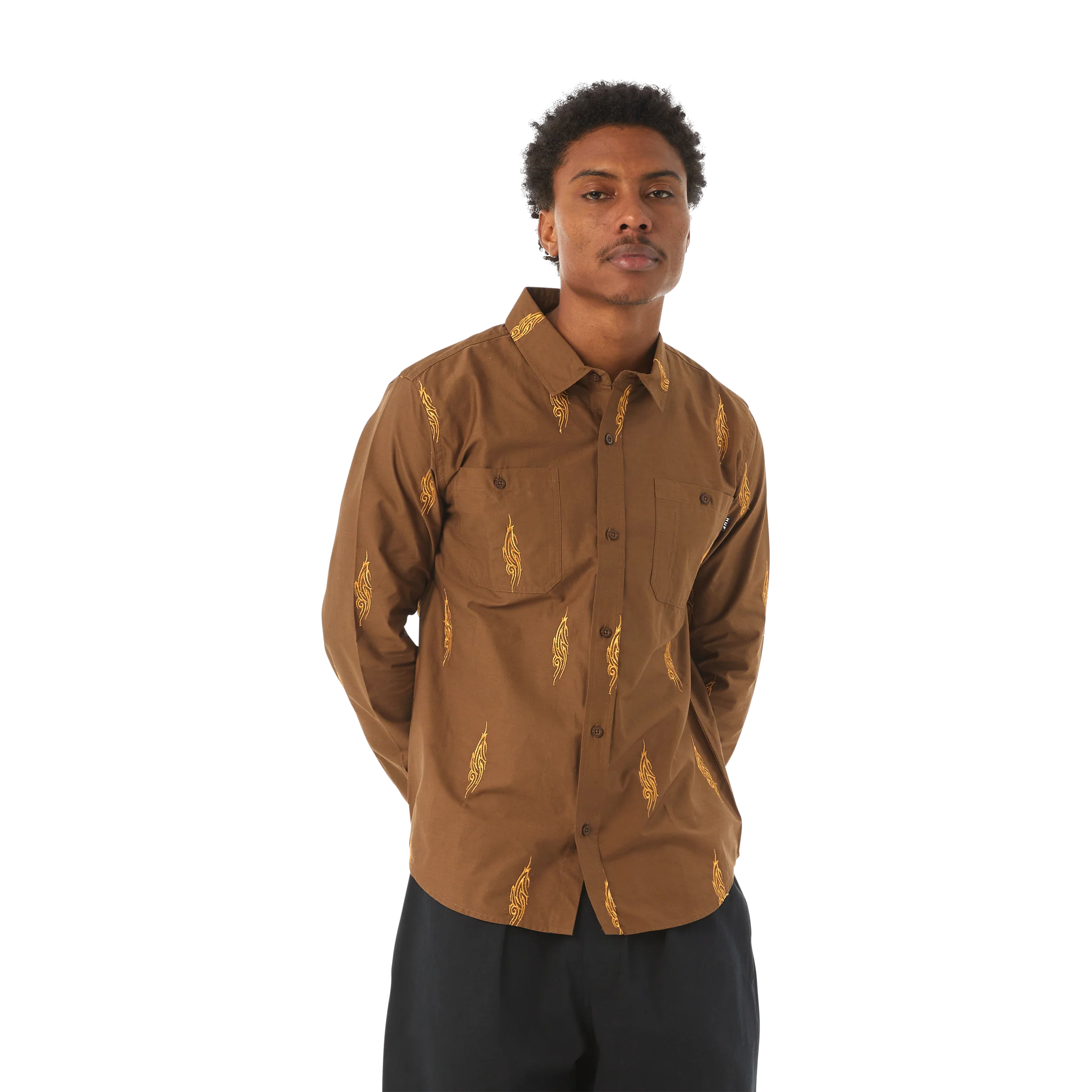 Larkin Embroidered Work Shirt - Image 4