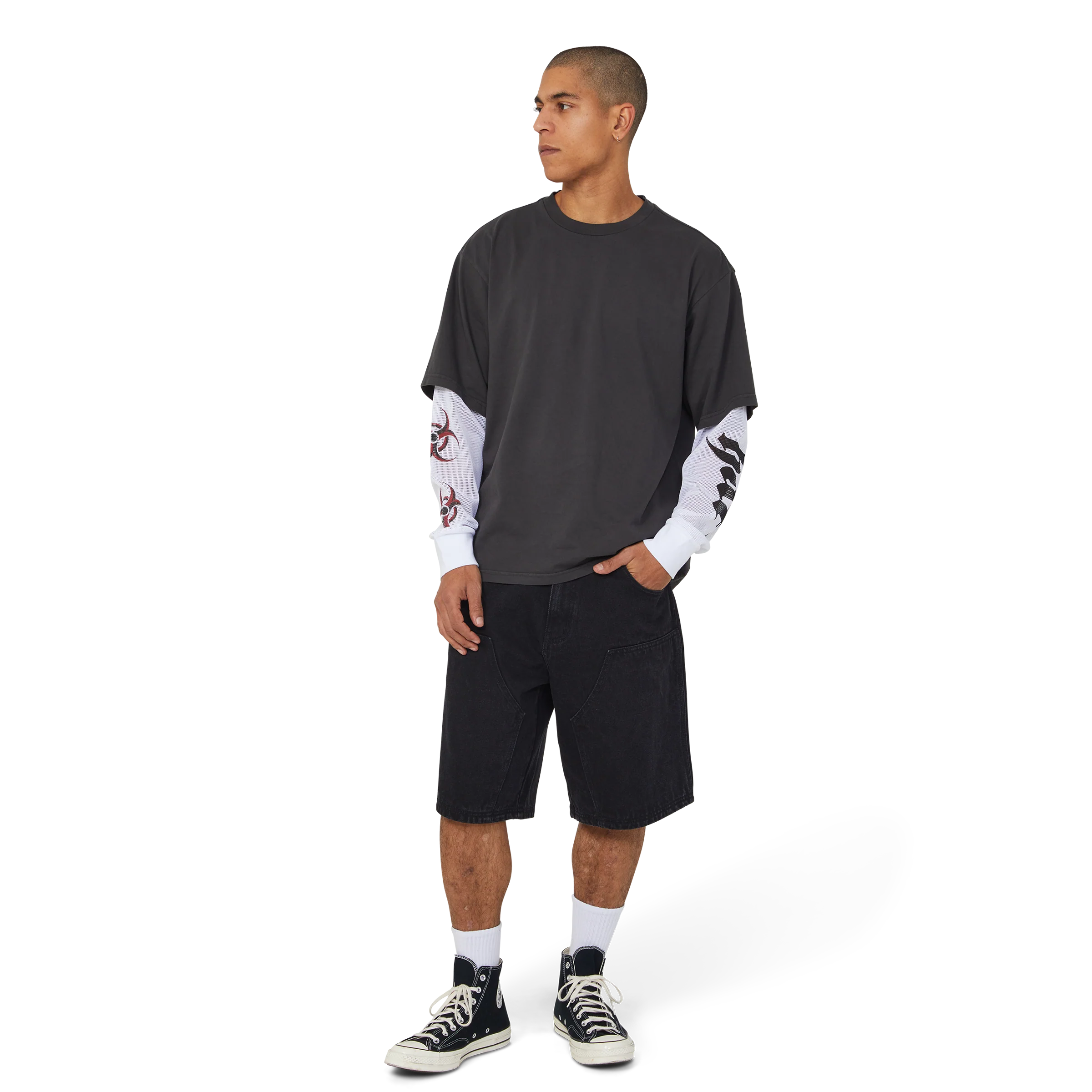 Leon Long Sleeve Double Layer Top - Image 17