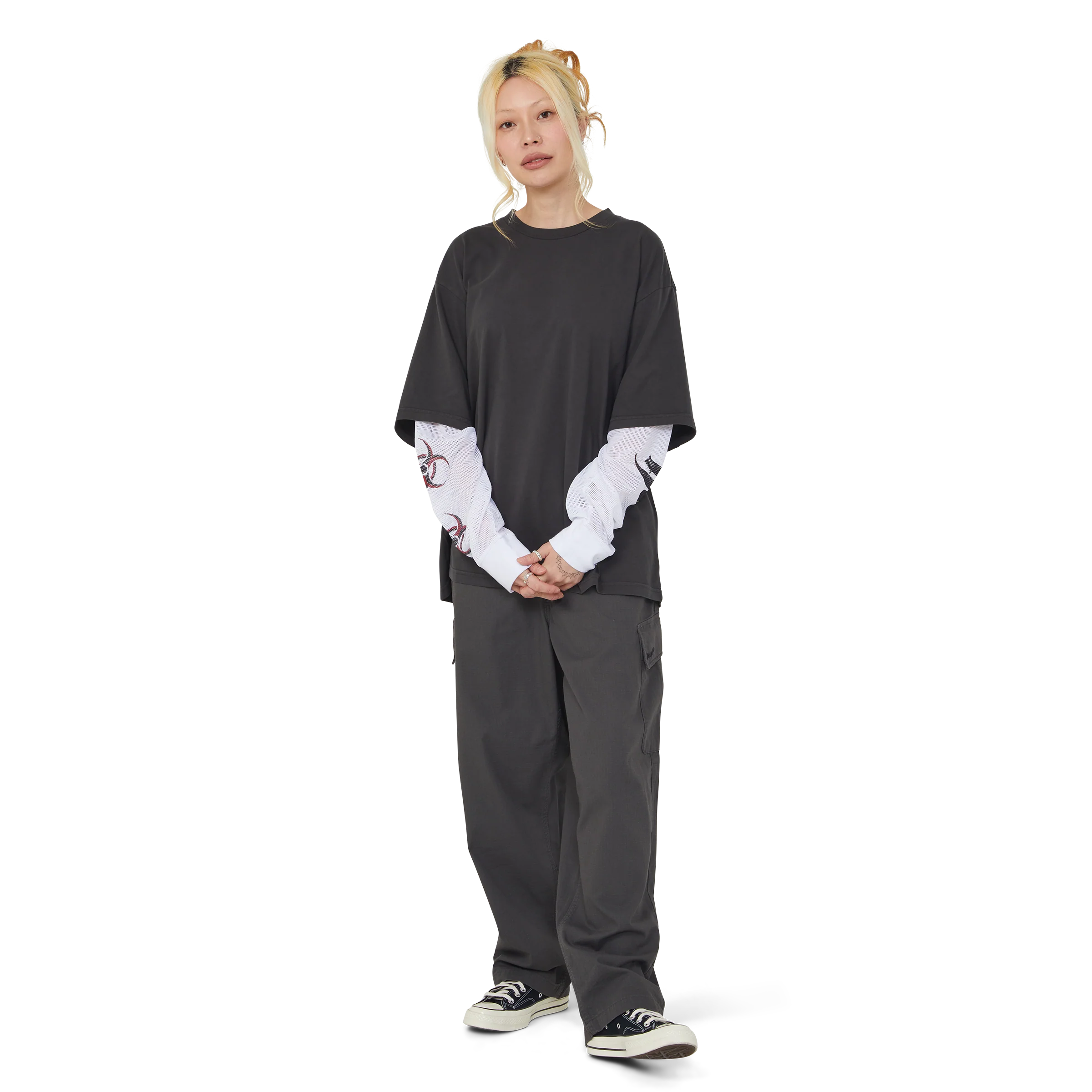Leon Long Sleeve Double Layer Top - Image 18