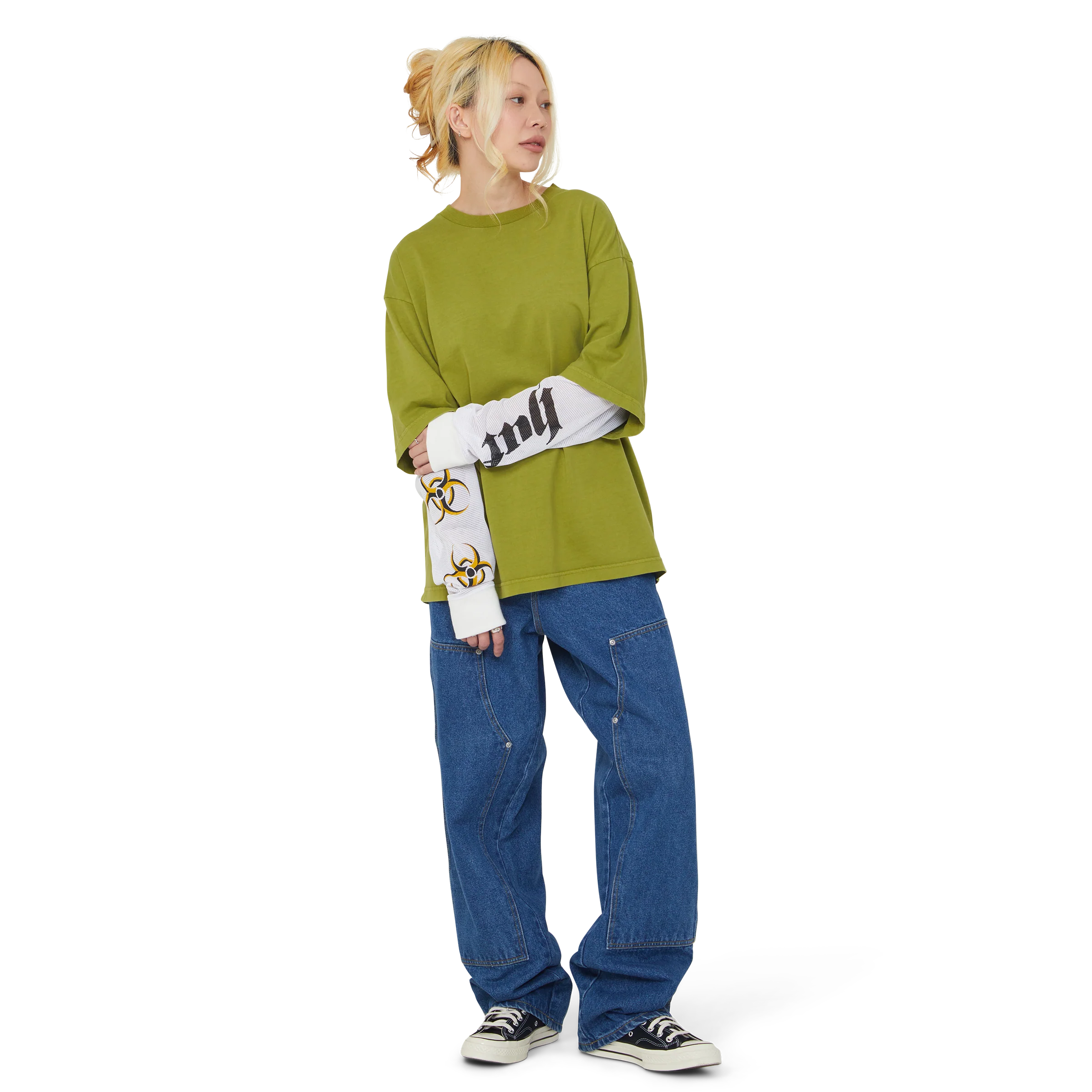 Leon Long Sleeve Double Layer Top - Image 9
