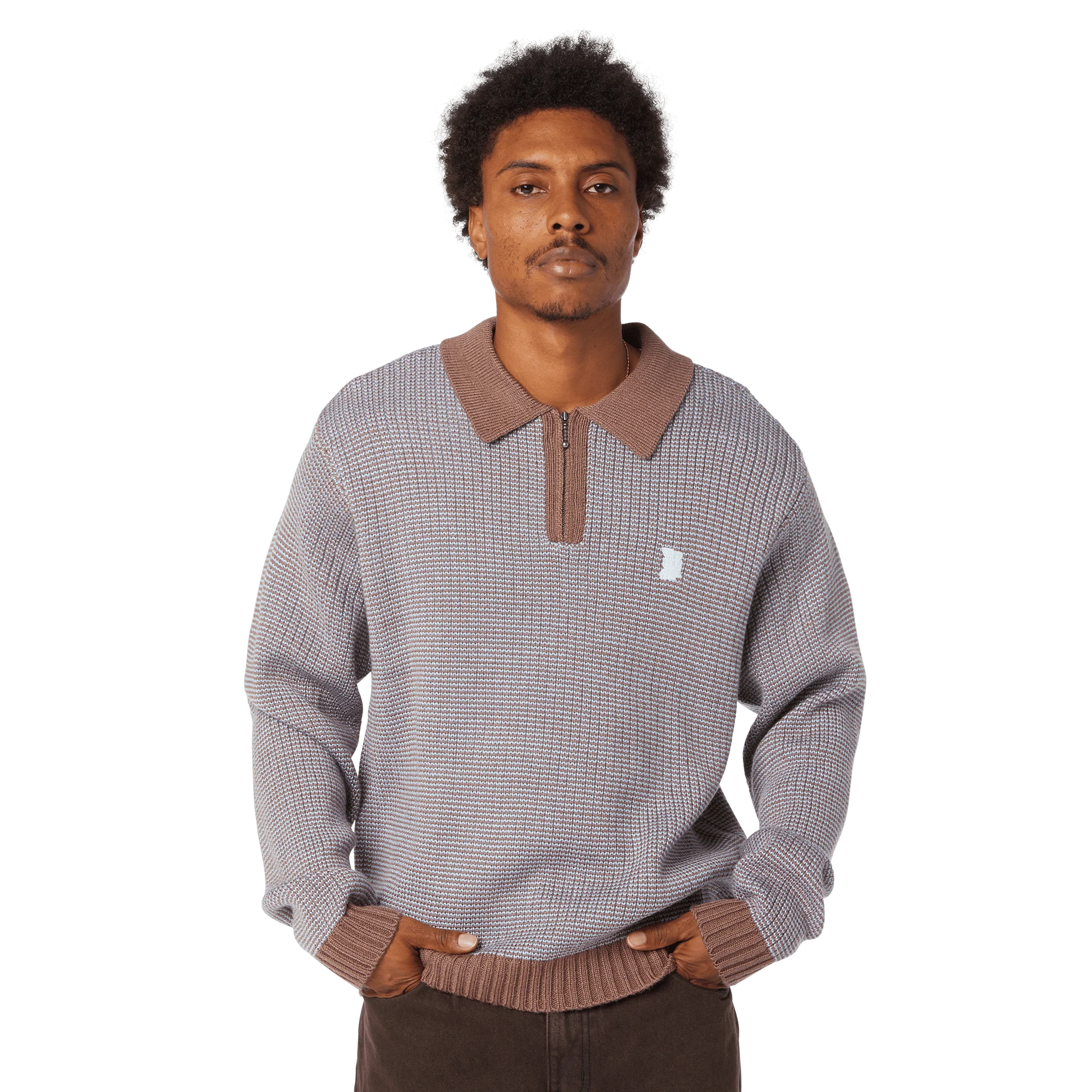 Megablast Two Tone Waffle Sweater - Image 11