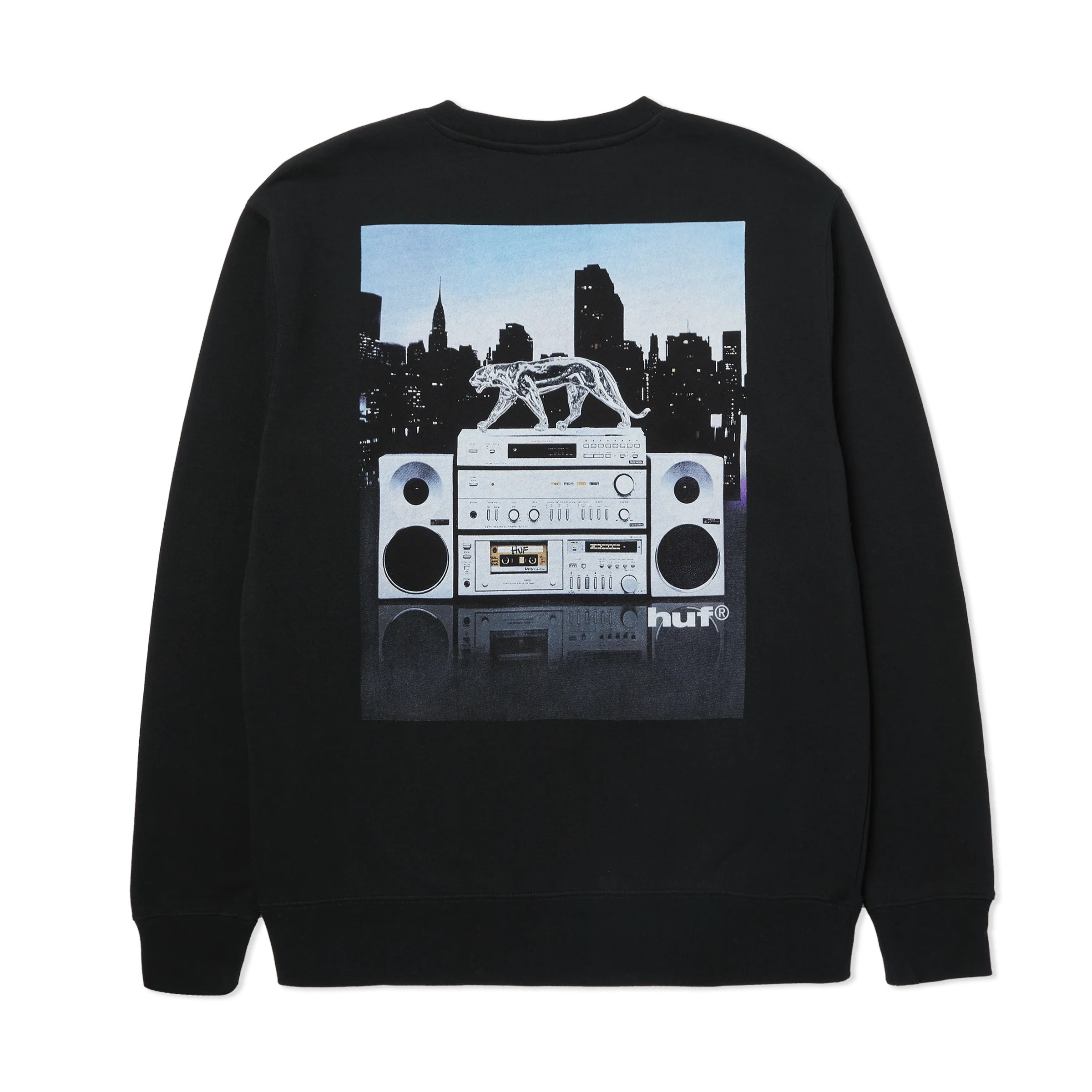 Midnight Radio Crewneck Sweatshirt - Image 2